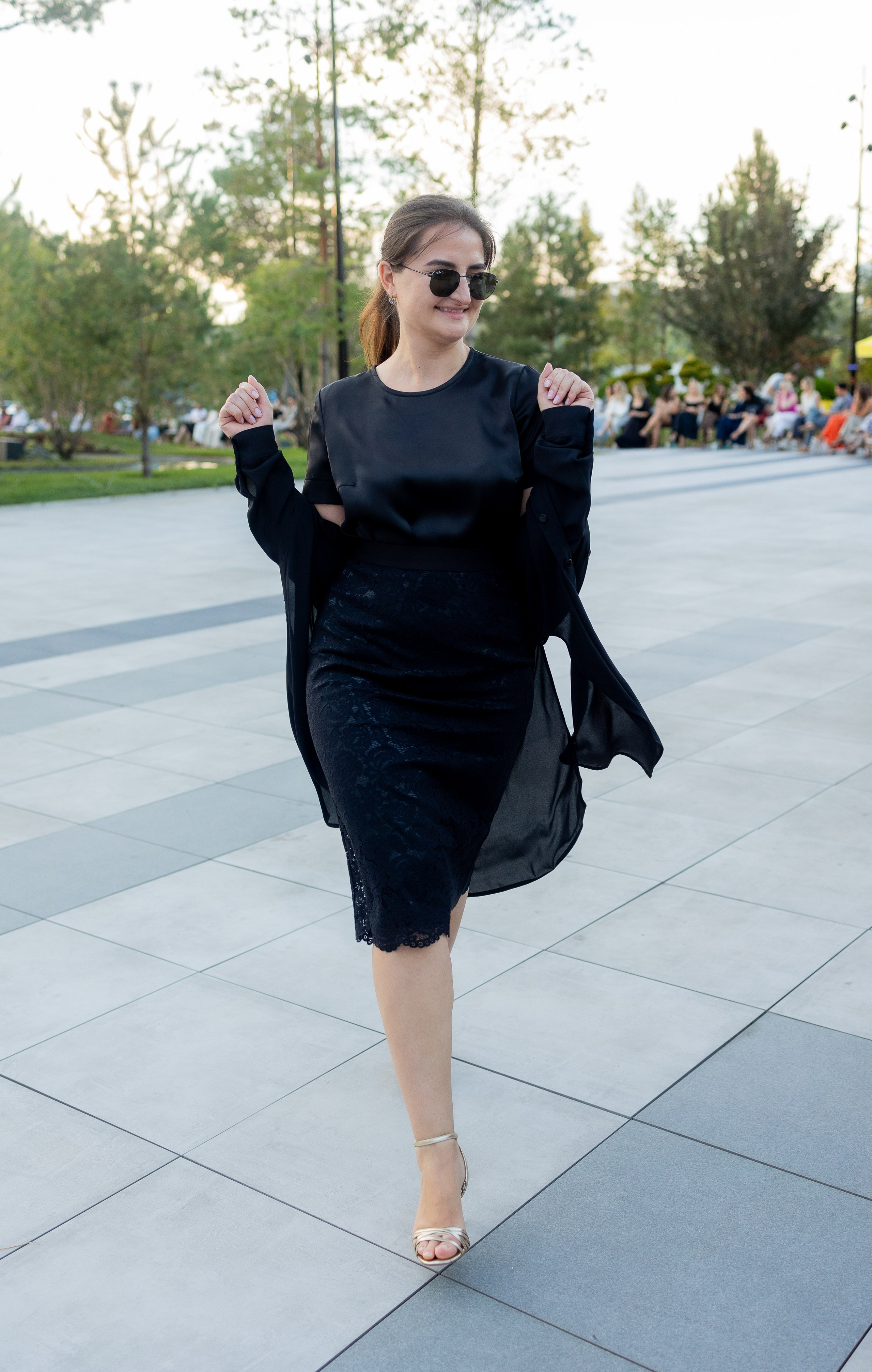 L.Storojuc backstage runway. MATVEEVA STUDIO