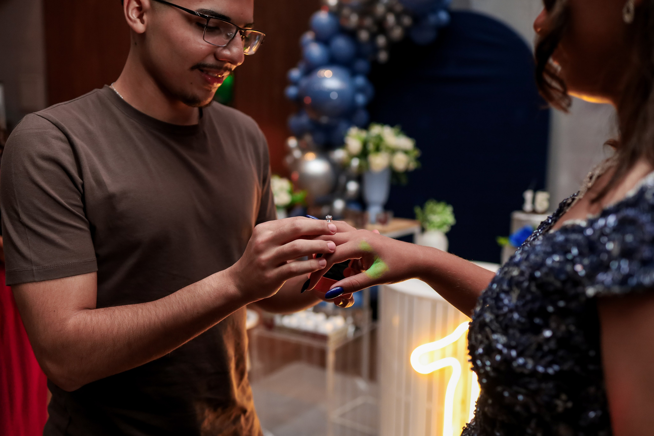 Festa de 15 anos. Fotógrafo de momentos Sagrados