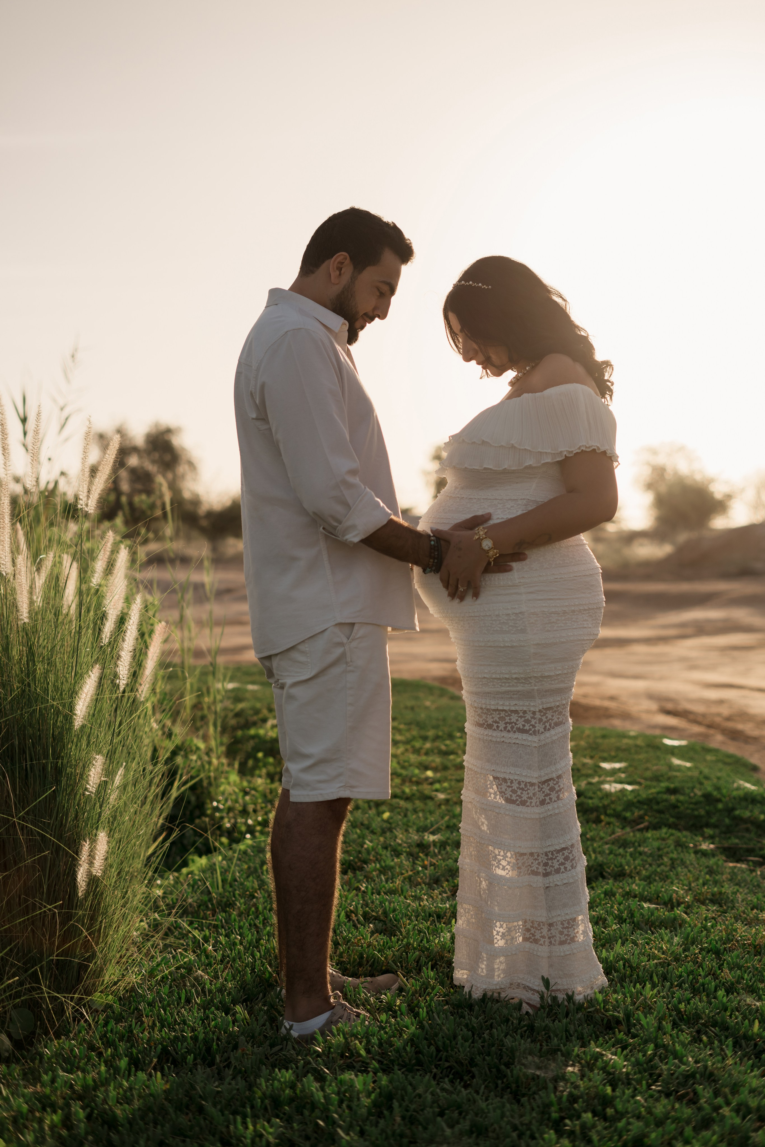 Sunrise by the lake. Angela Iakovleva — Family Photographer in Dubai