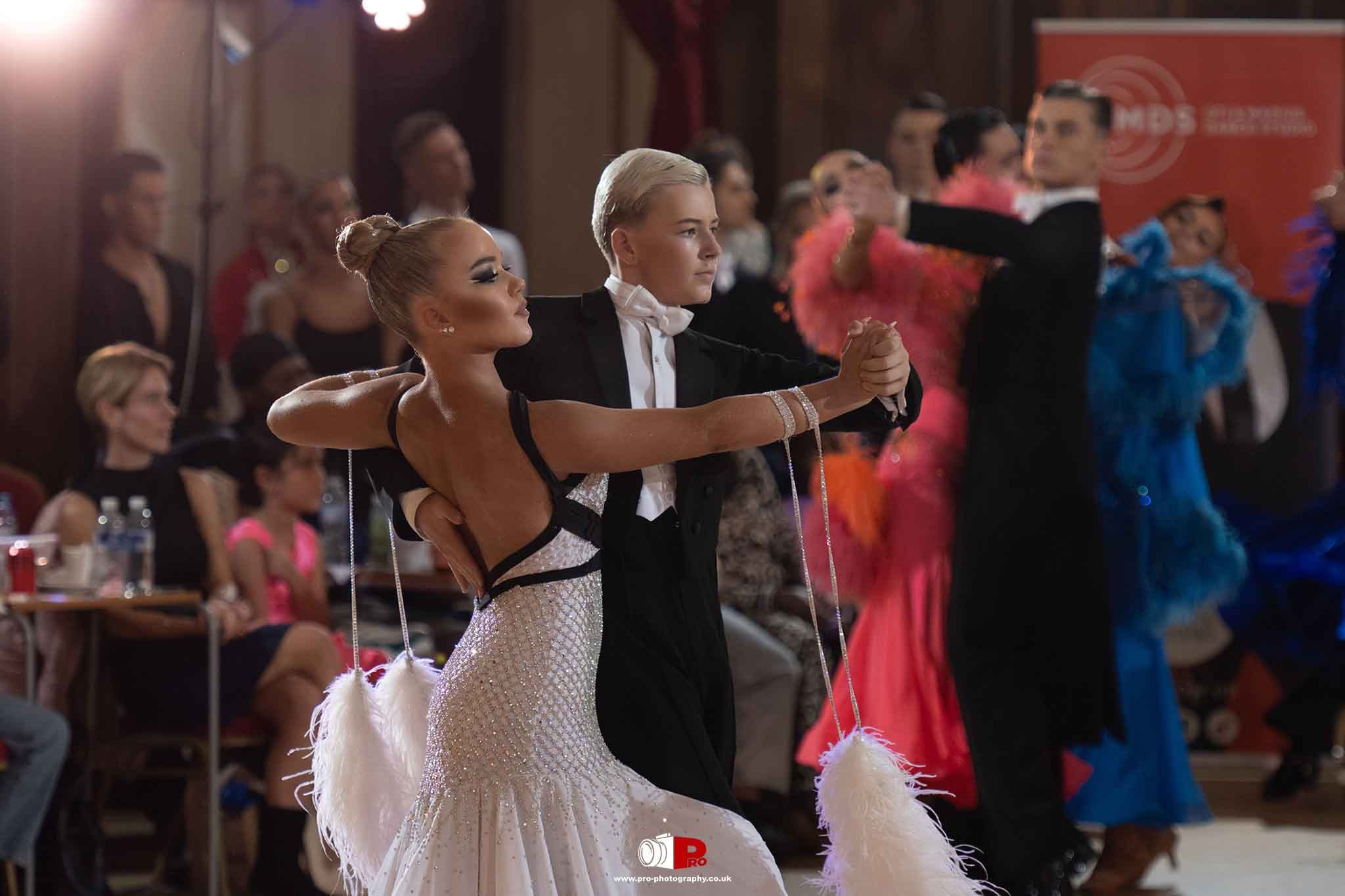 Vibrant Ballroom Dance Performance