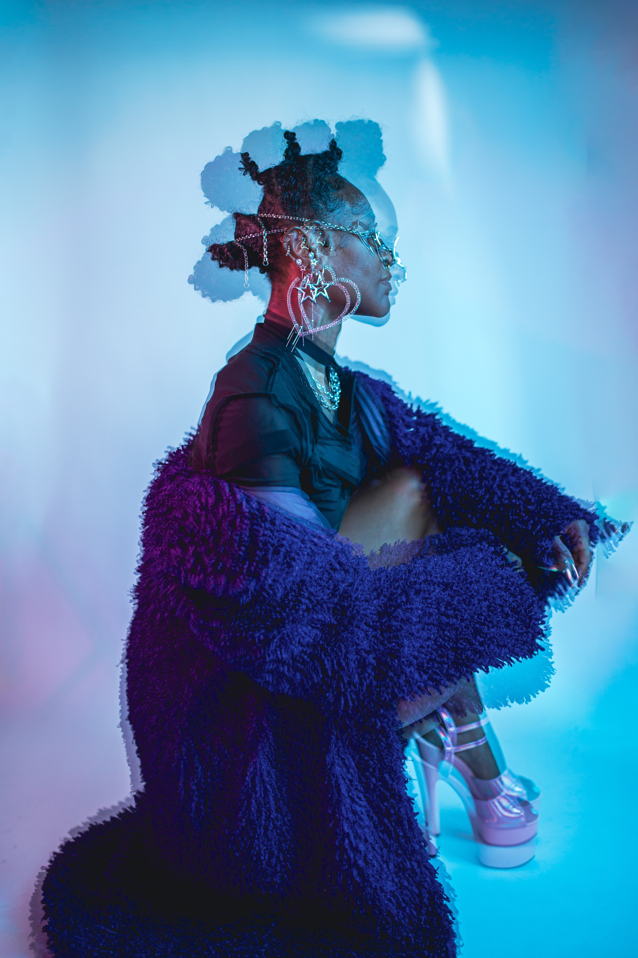 Cartier Cyberpunk. Oxana Photographer in Charlotte, NC