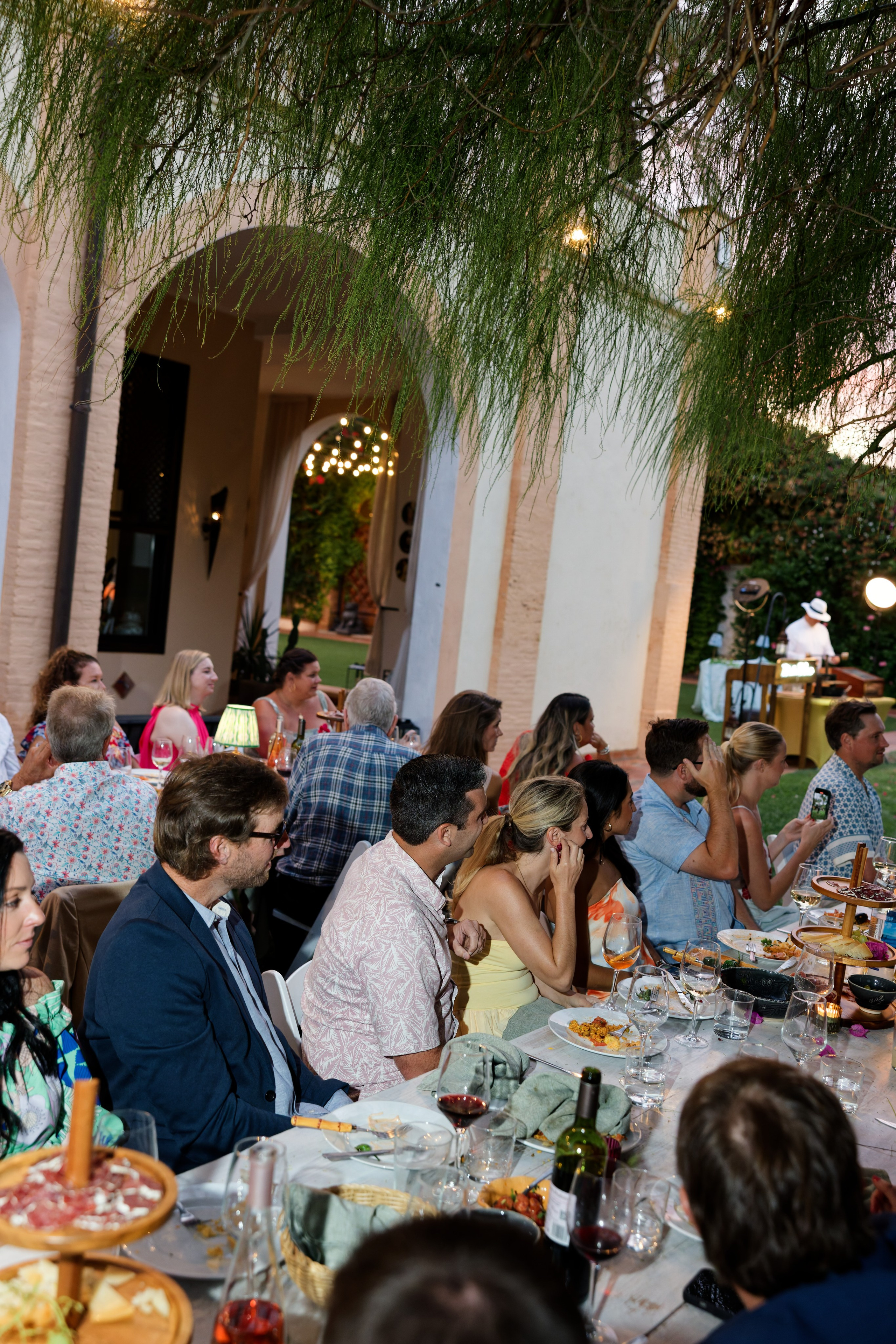 Welcome dinner of Gracie & Joe at Gran Villa Rosa