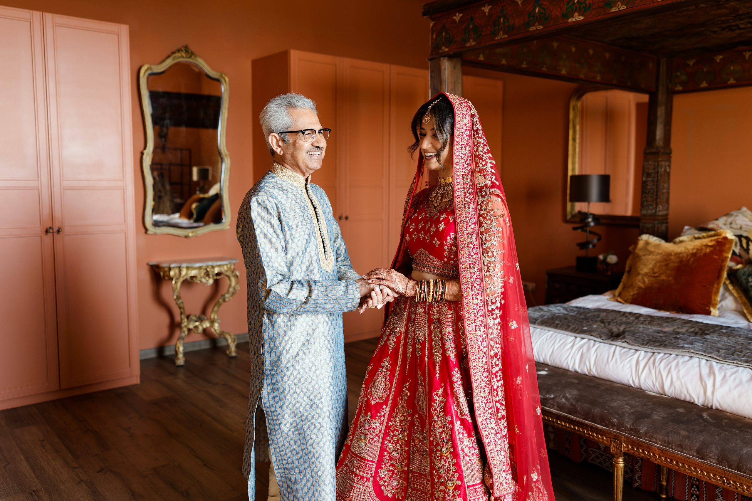 Indian wedding at Gran Villa Rosa, Barcelona