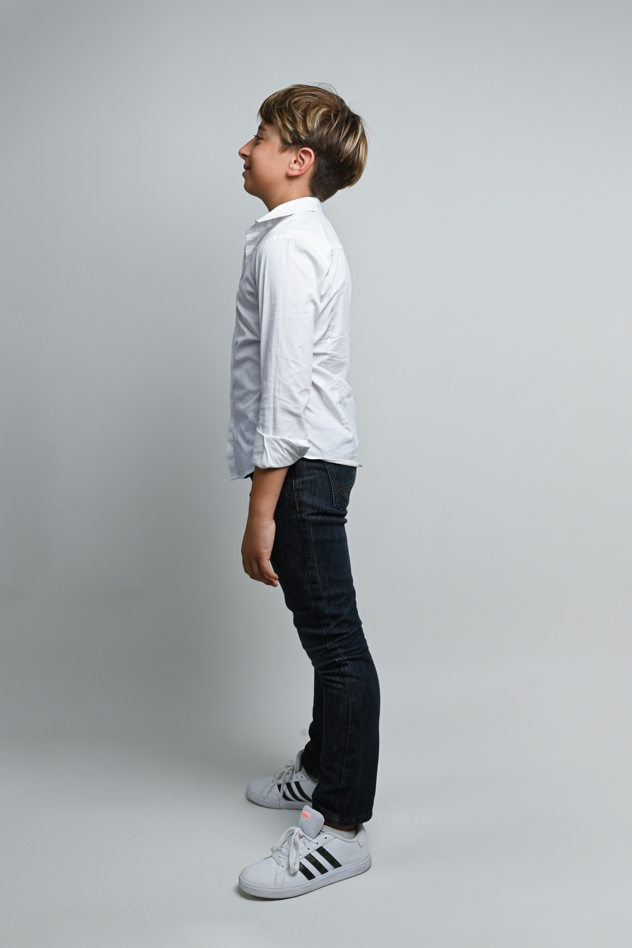 Photo Shooting in studio mother with son