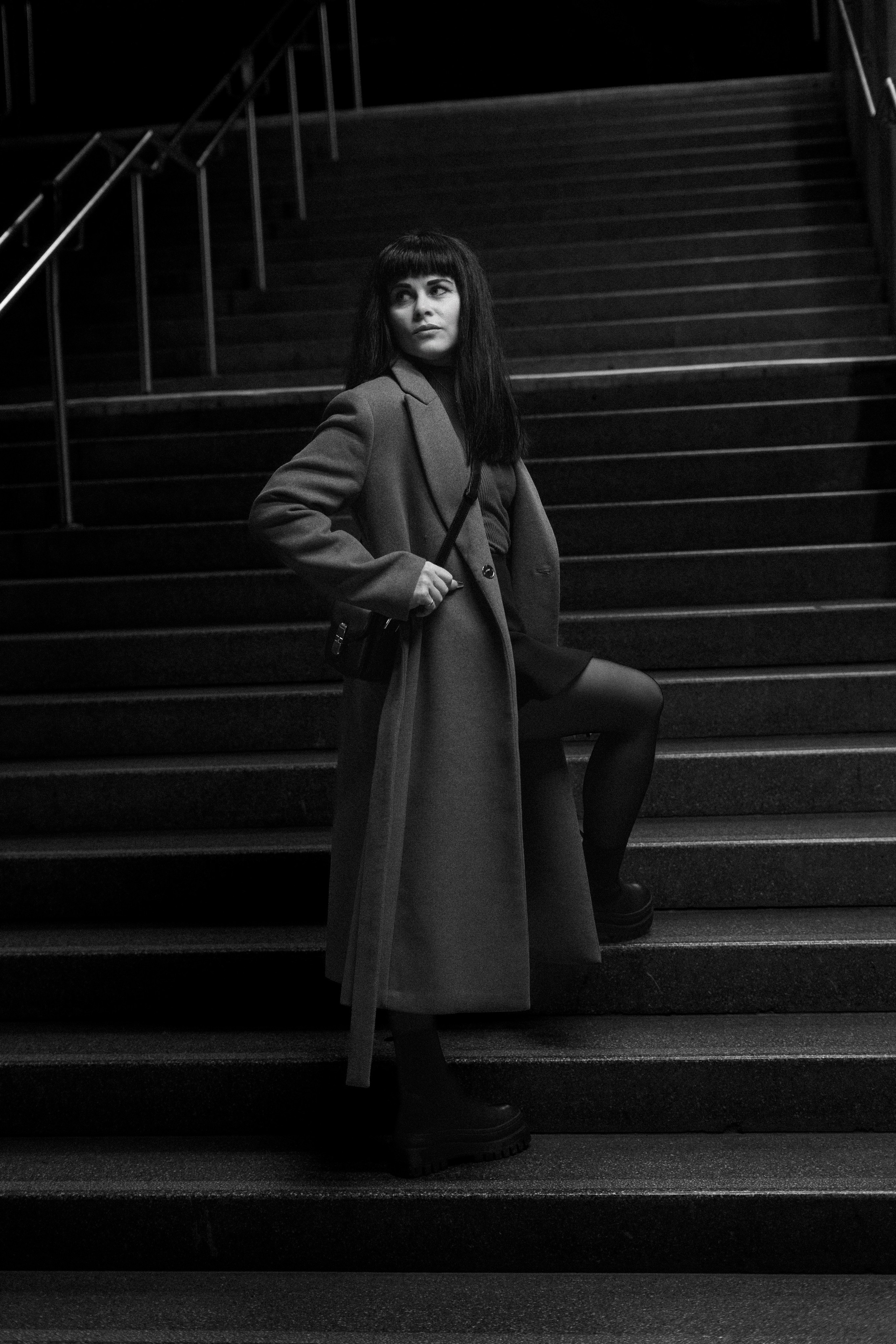 Cinematic urban portrait photo shoot, Stockholm photographer, фотограф в Стокгольме. Photographer in Stockholm