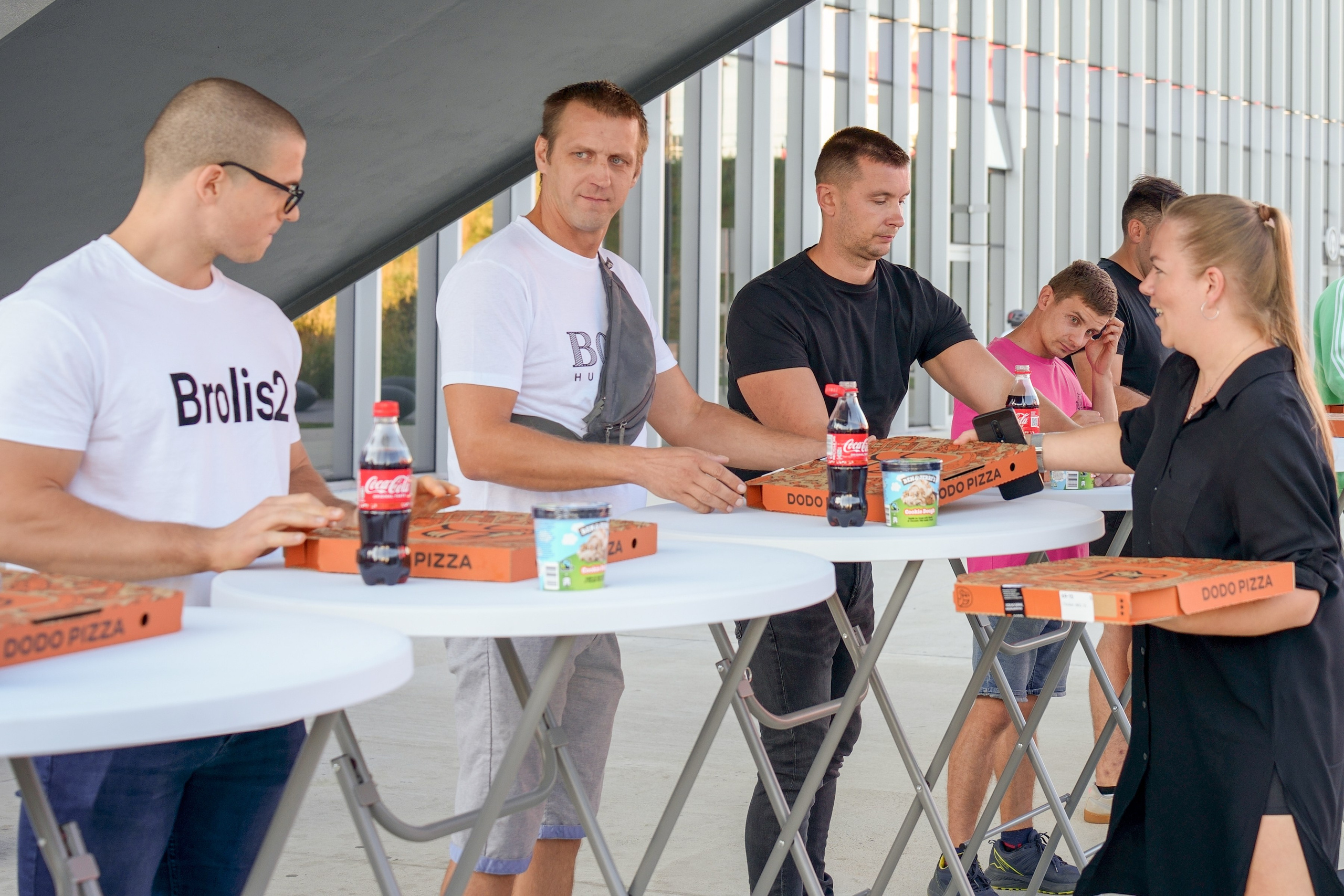 Dodo Pizza Picų Valgymo Čempionatas!. Elina Sapiega fotografė Vilniuje