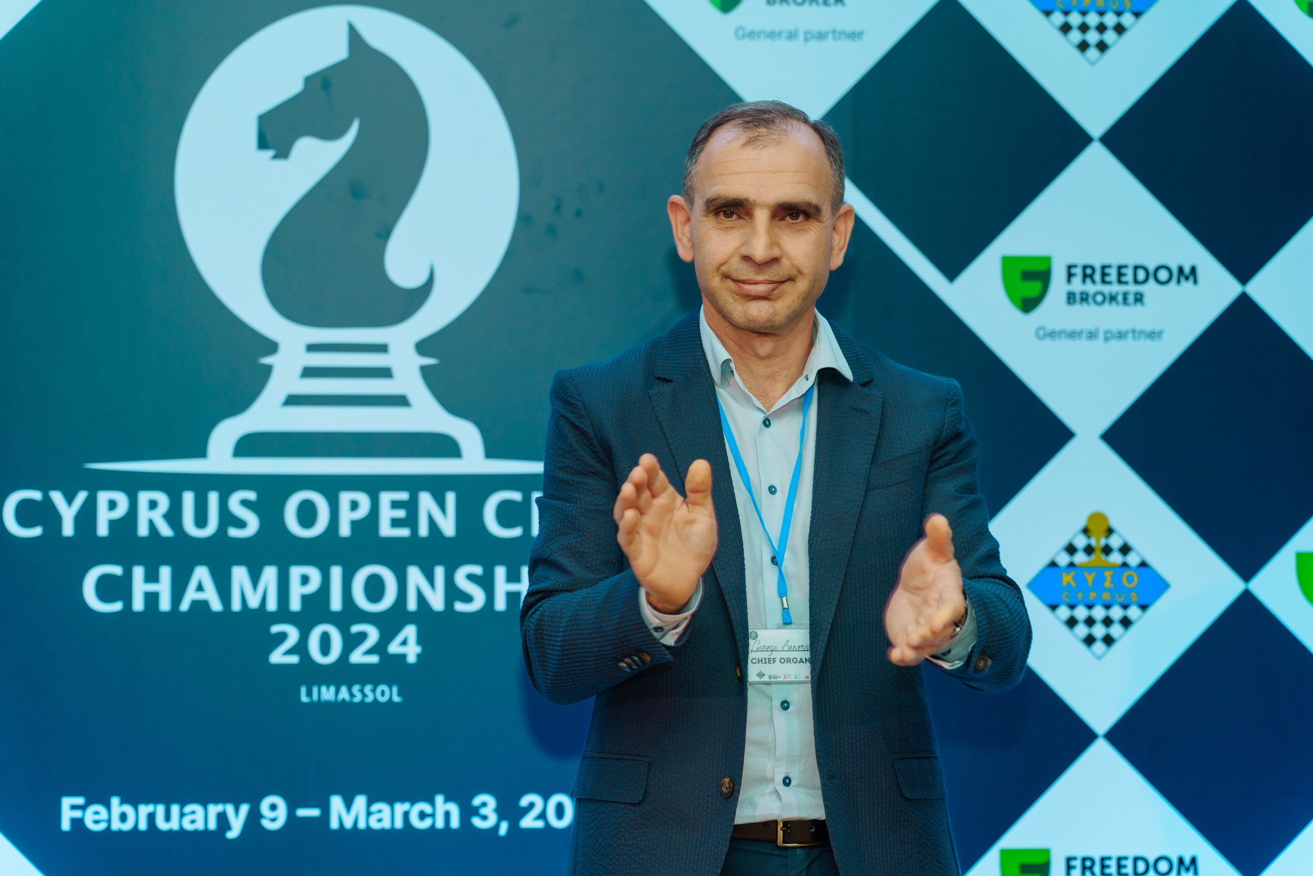 Chess. Photographer in Cyprus