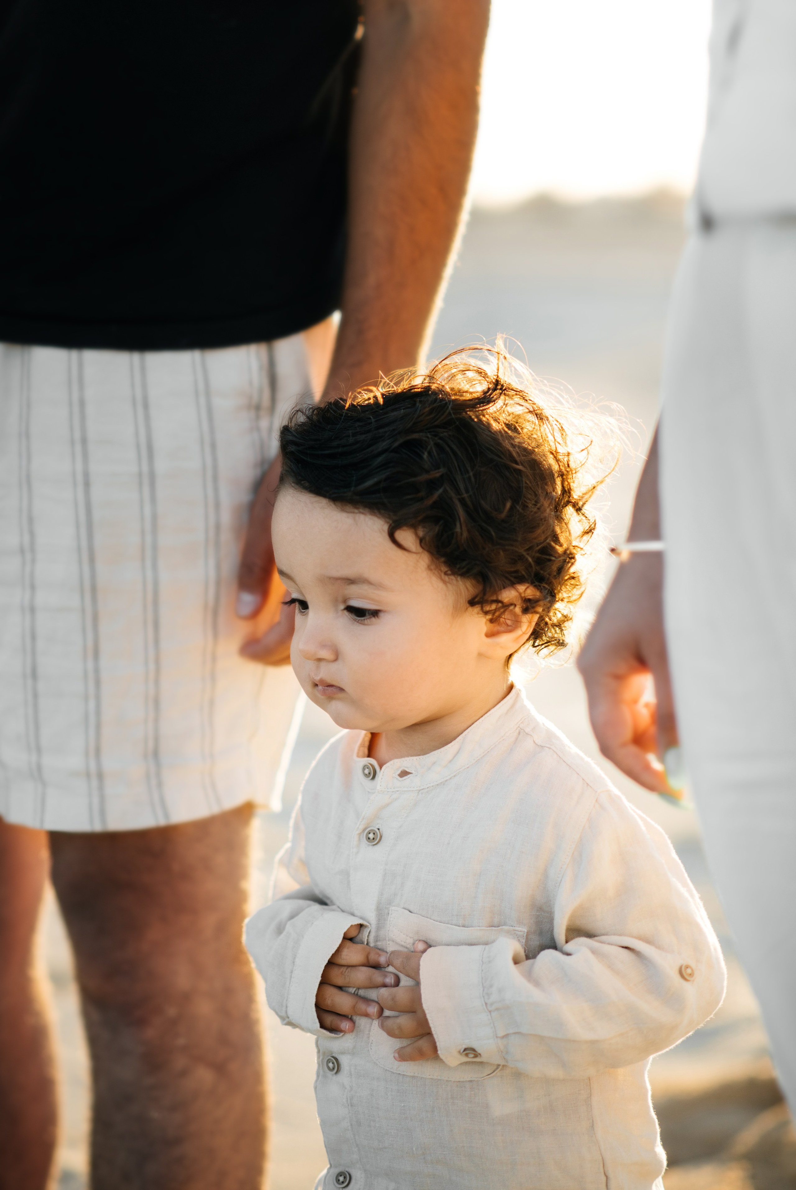 На пляже. Фотограф на Кипре