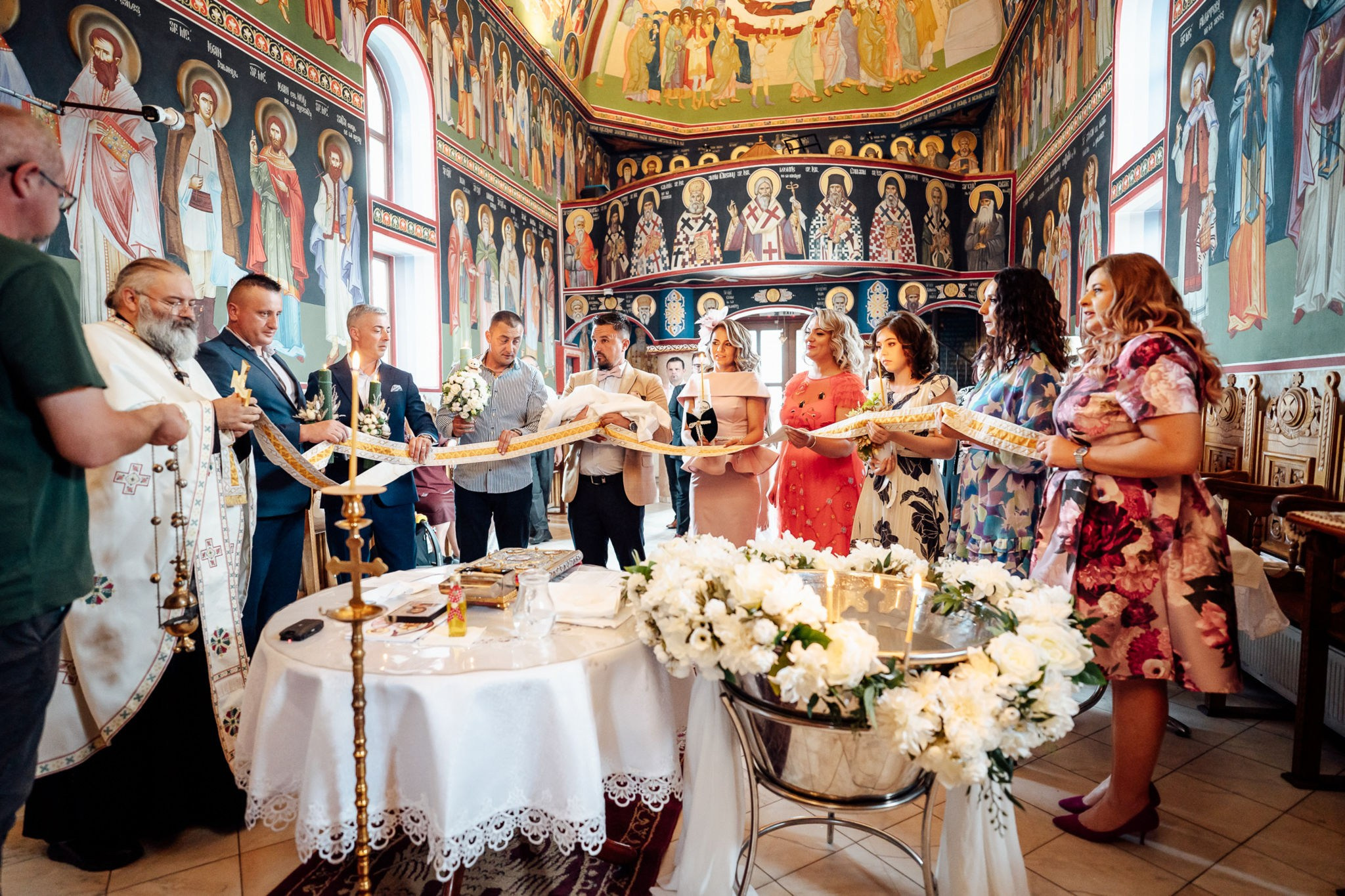 Botezul micuțului Iustin-Paul