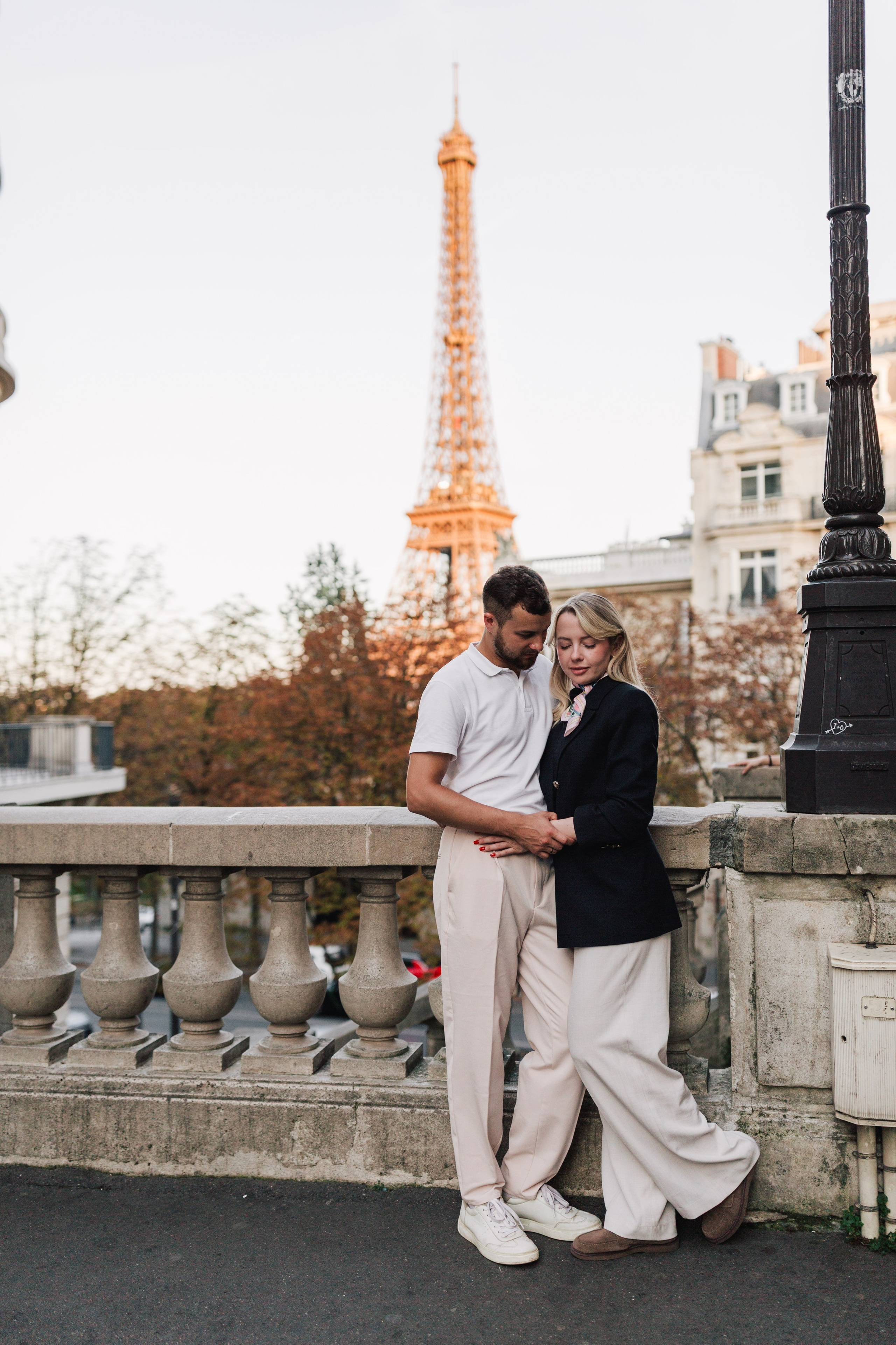 Paris couple shooting. Фотограф, Руан, Франция