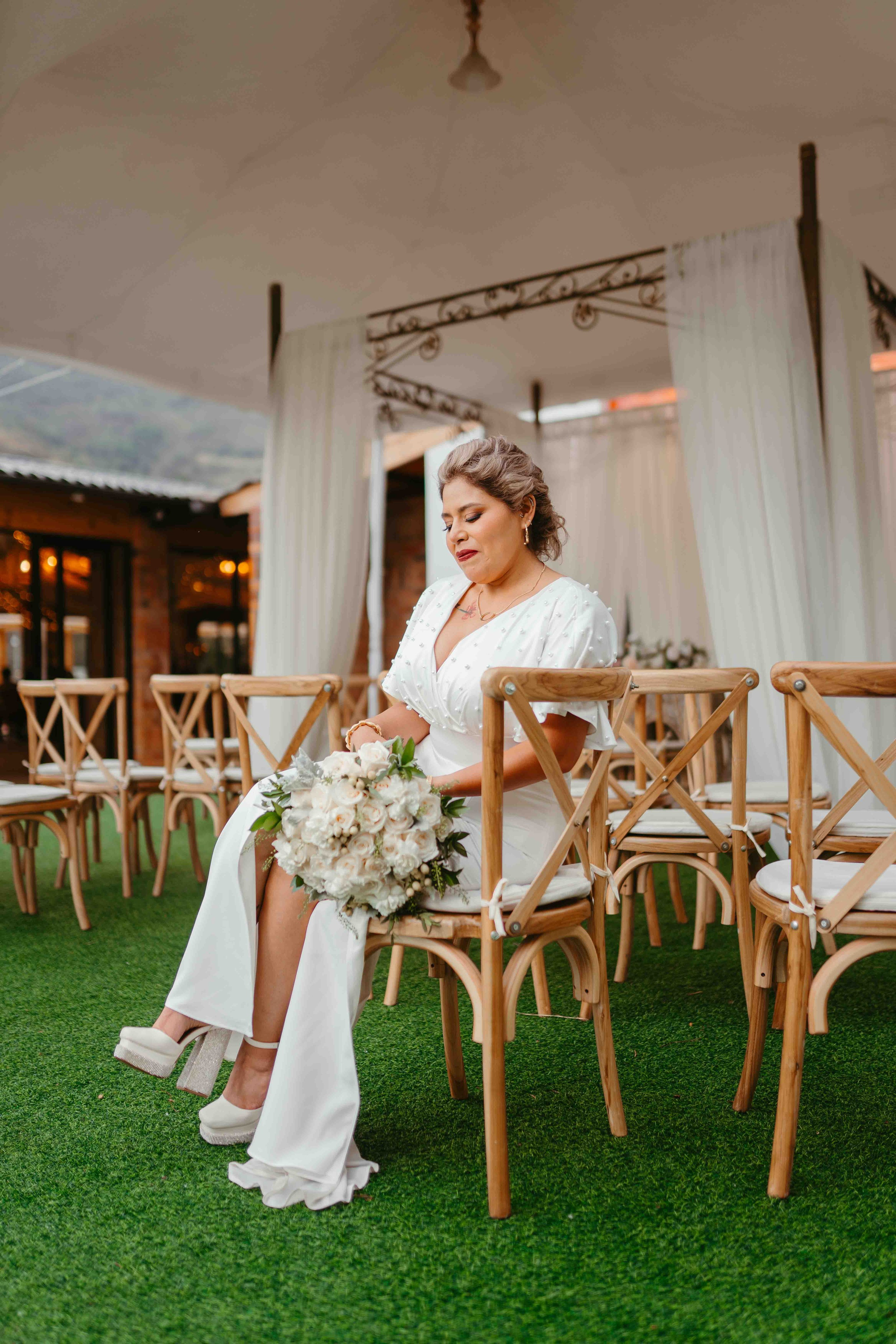 fotografo de bodas en loja ecuador ceremonia iglesia pareja