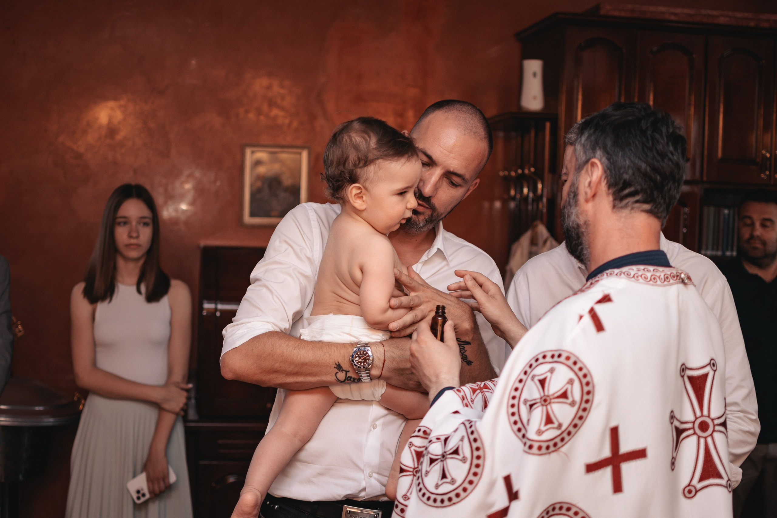 Lazar, krštenje i rođendan. BambinaaPhotography