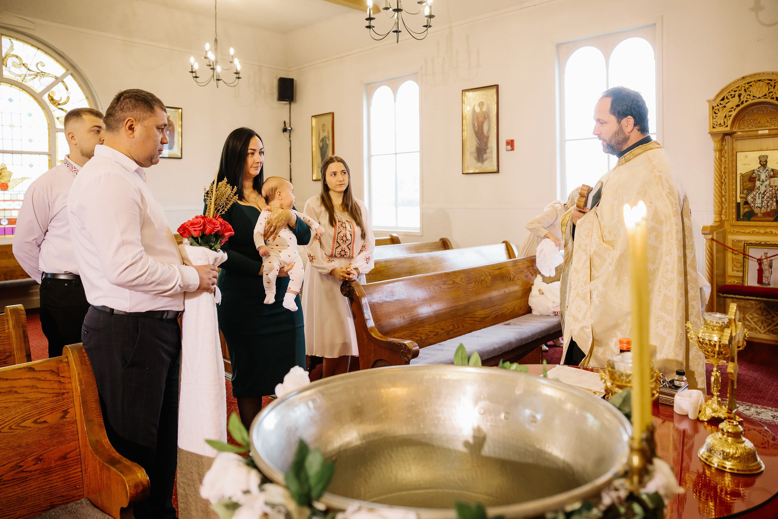 11.23.2024 Christening. Wedding family event photographer in Chicago Nick Yushevich