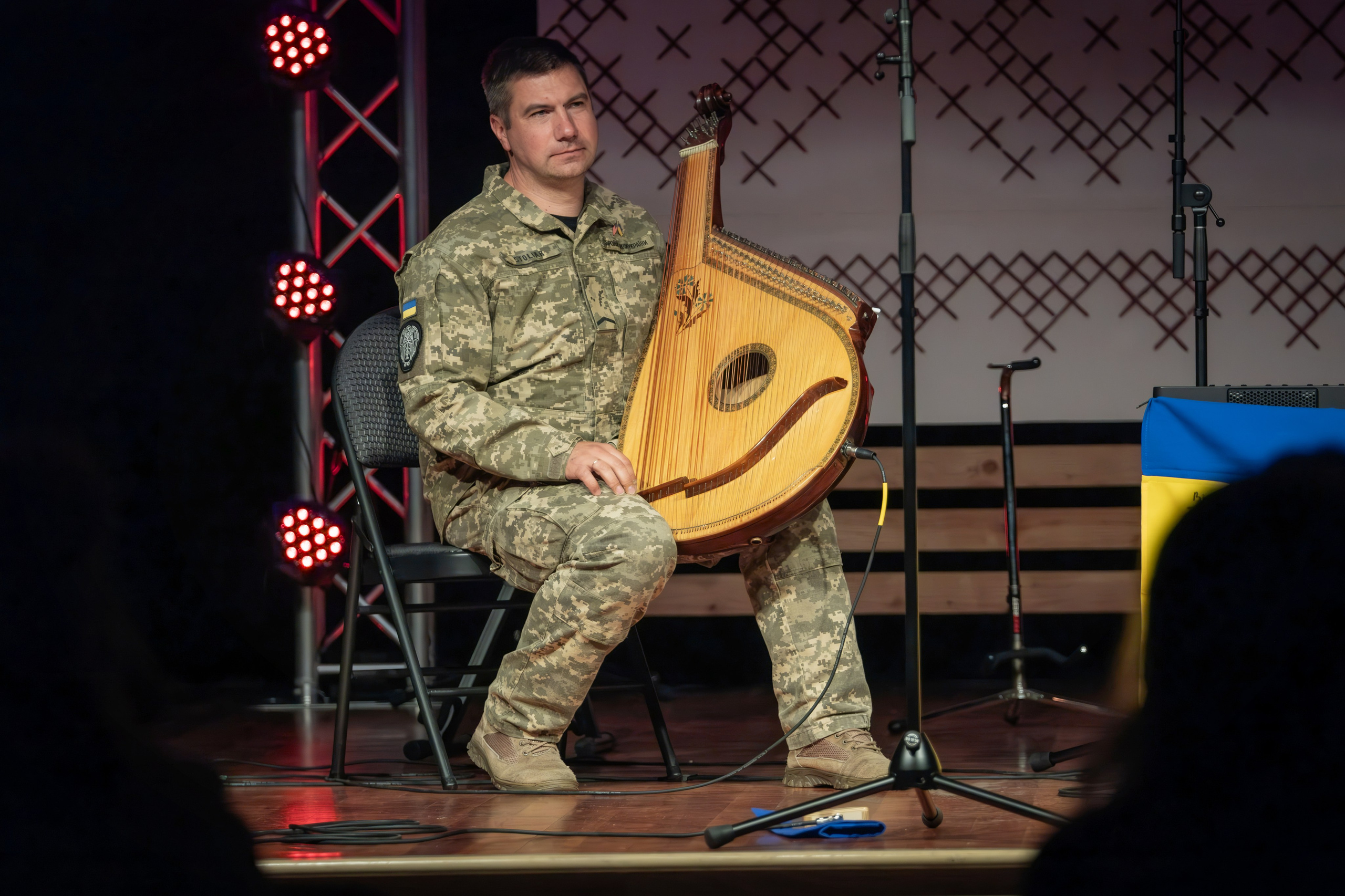 FROM THE UKRAINIAN FRONTLINE WITH THANKS. Reportage concert portrait photography in the San Francisco Bay Area