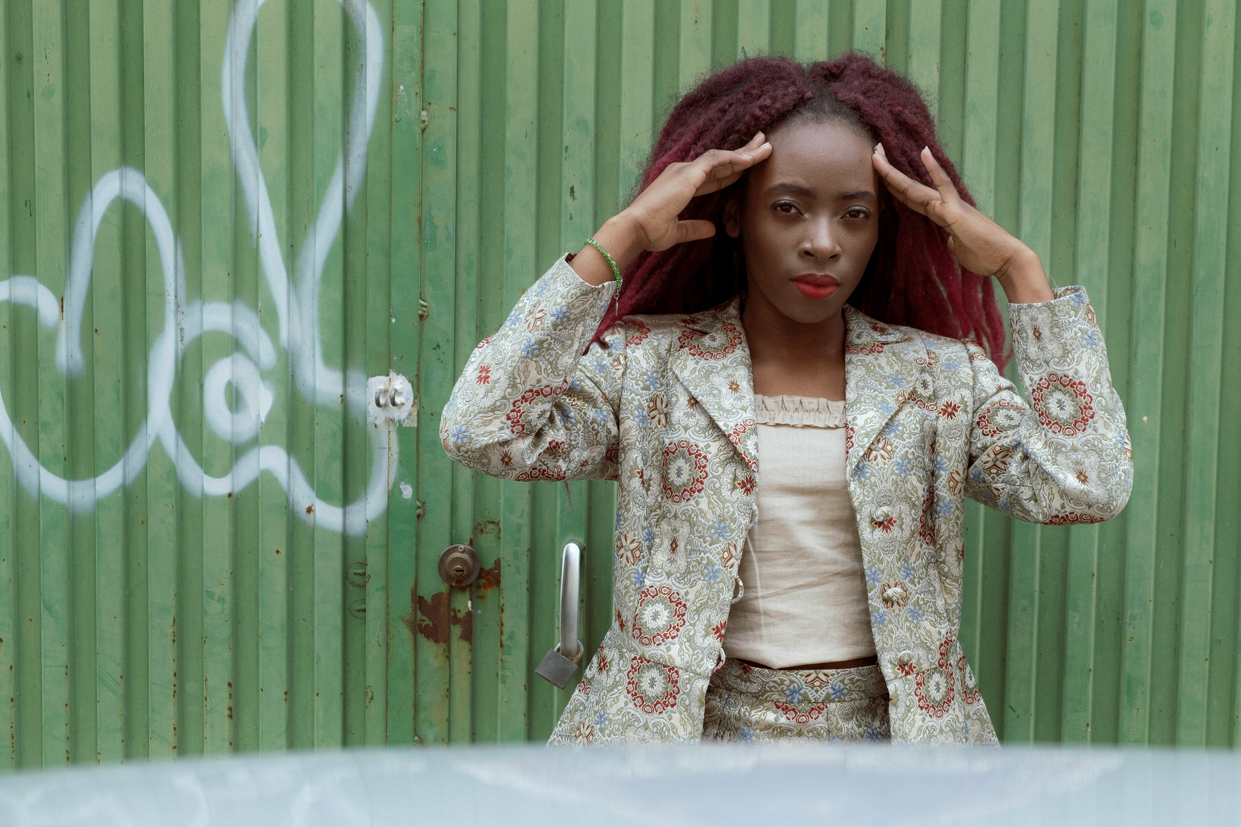 Photoshoot for a vintage clothing store in Spain