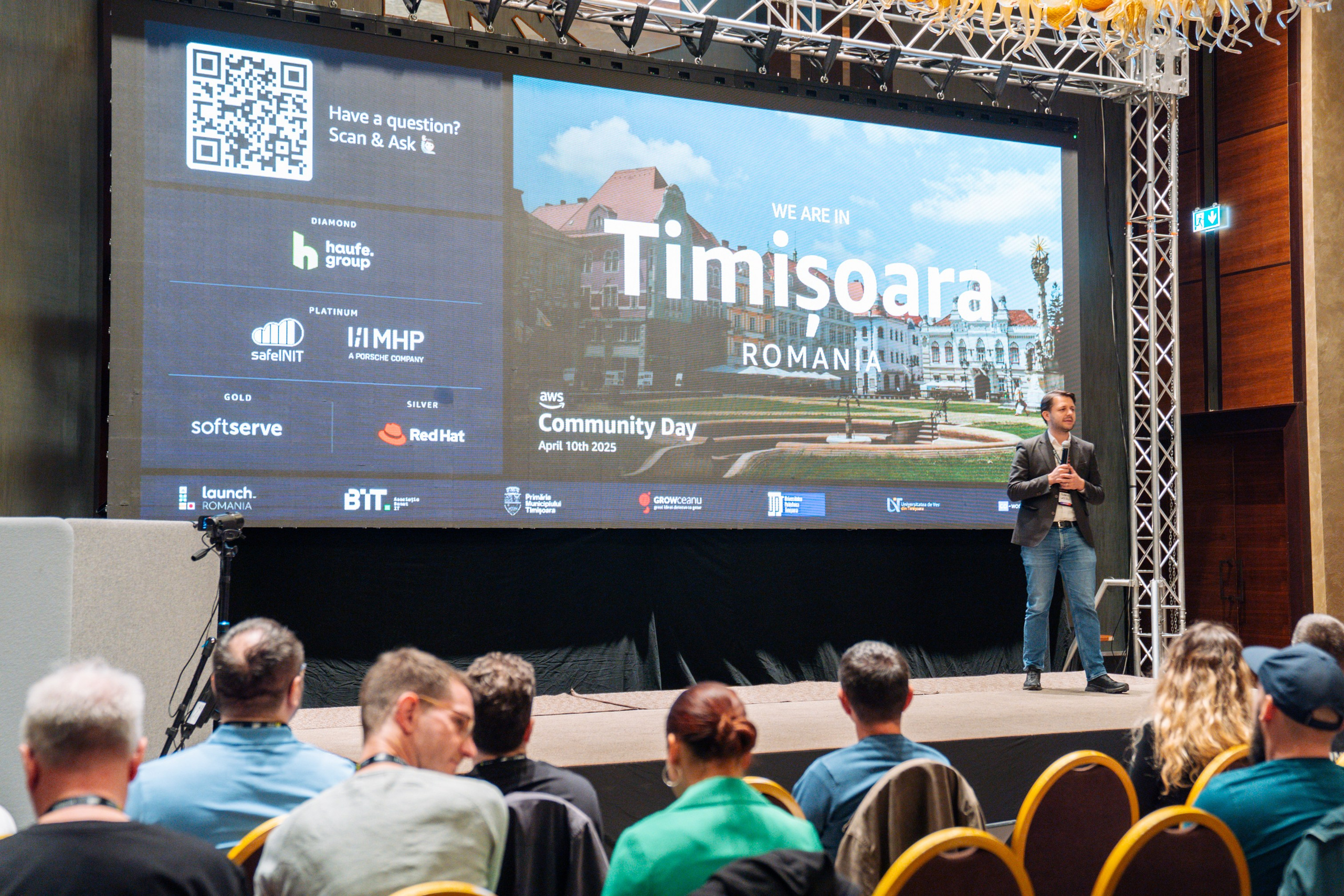 AWS Community Day 2025. Cozac Cristian Photographer