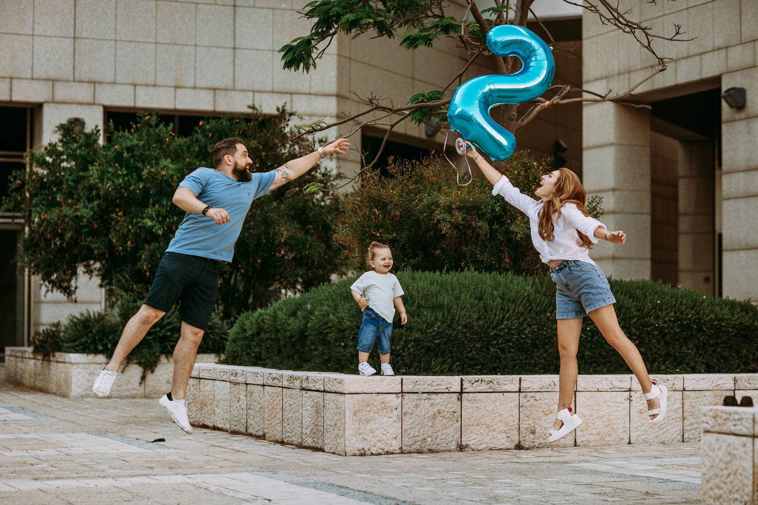 Family Street style Shooting at Downtown, Haifa. George TLV — Professional photographer and retoucher in Israel
