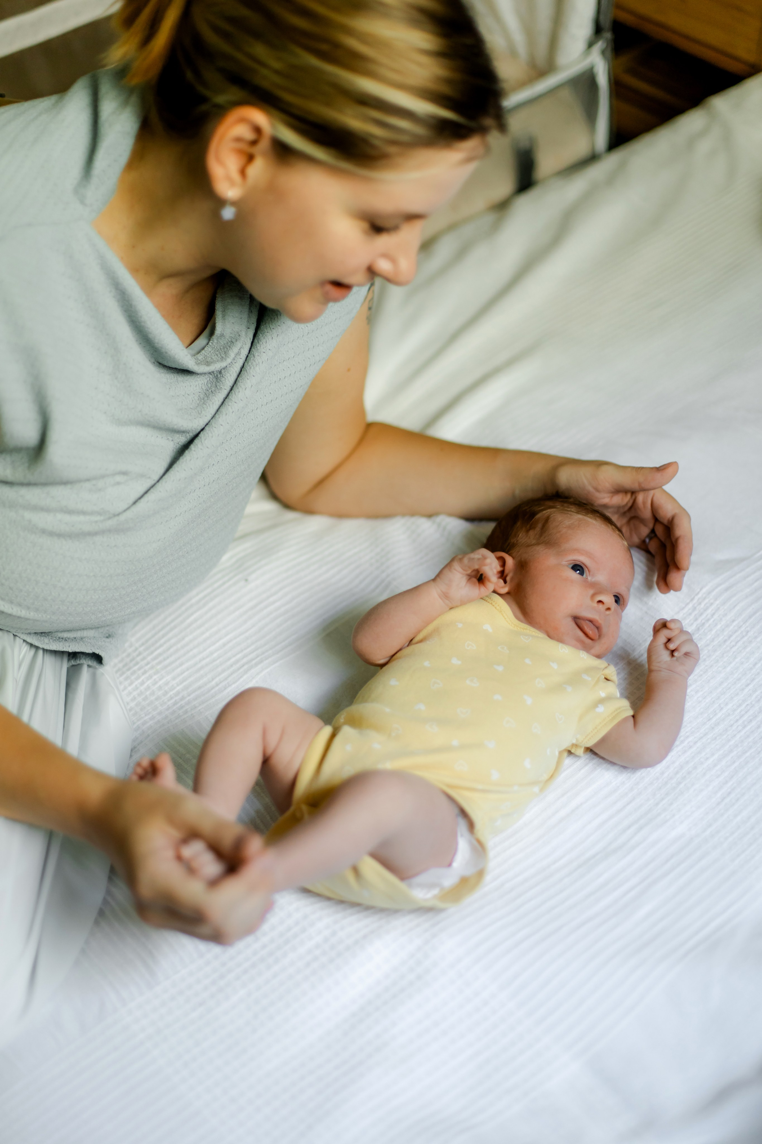 Ella 2 month. Family photographer in Israel