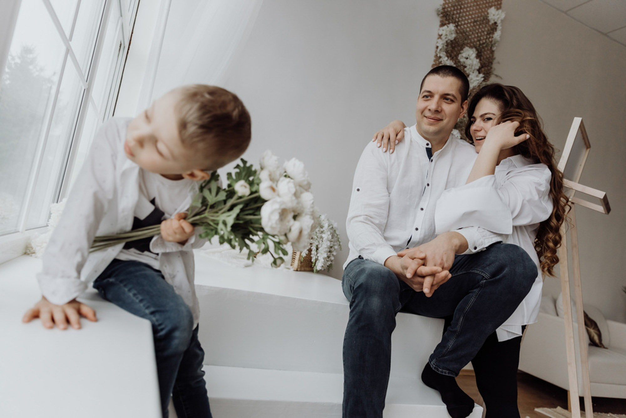 Сімейна студійна фотосесія. Photokostin.com