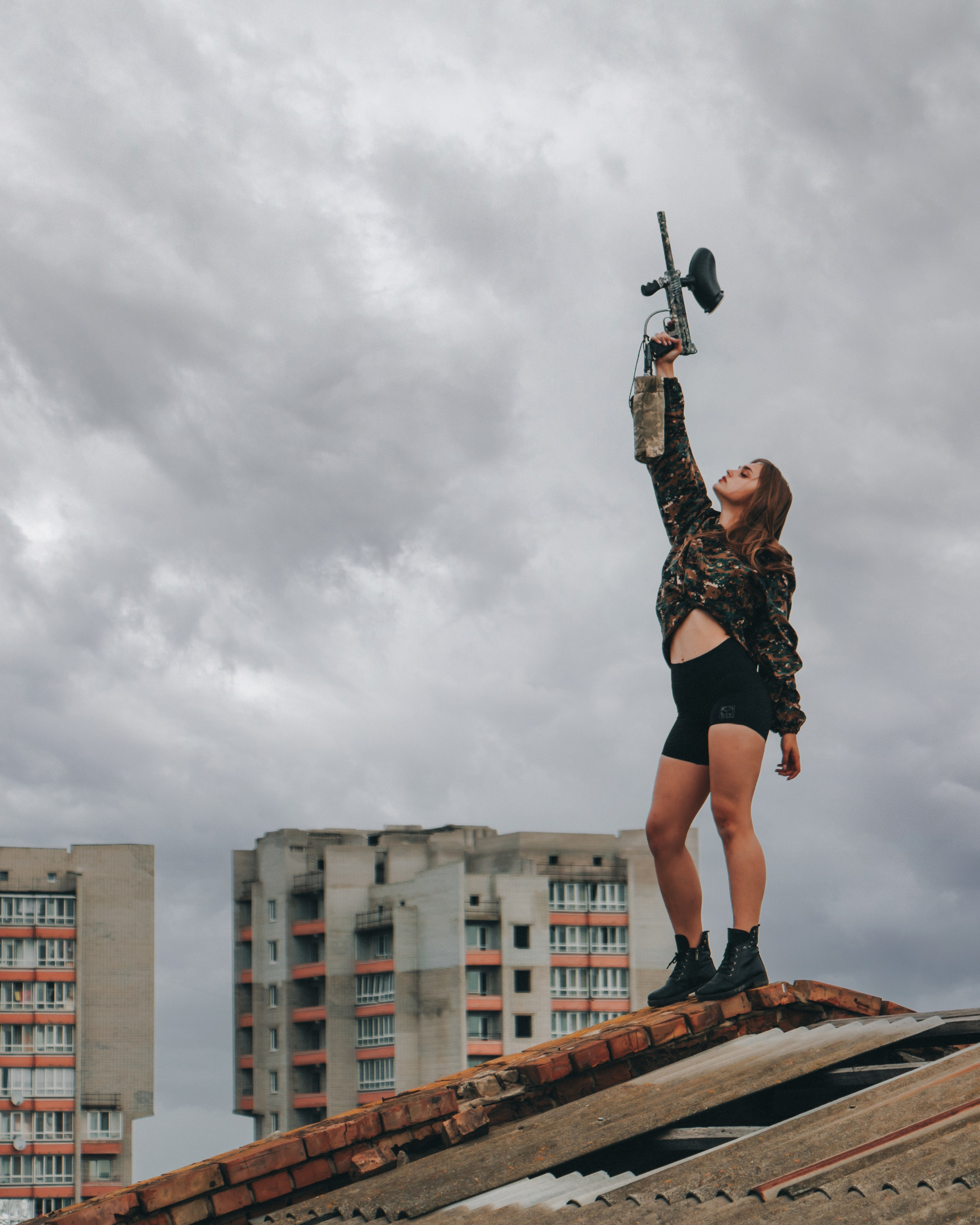 Рекламна зйомка для пейнтбольного клубу. Фотограф | Відеооператор Нікополь Олег Ісаченко