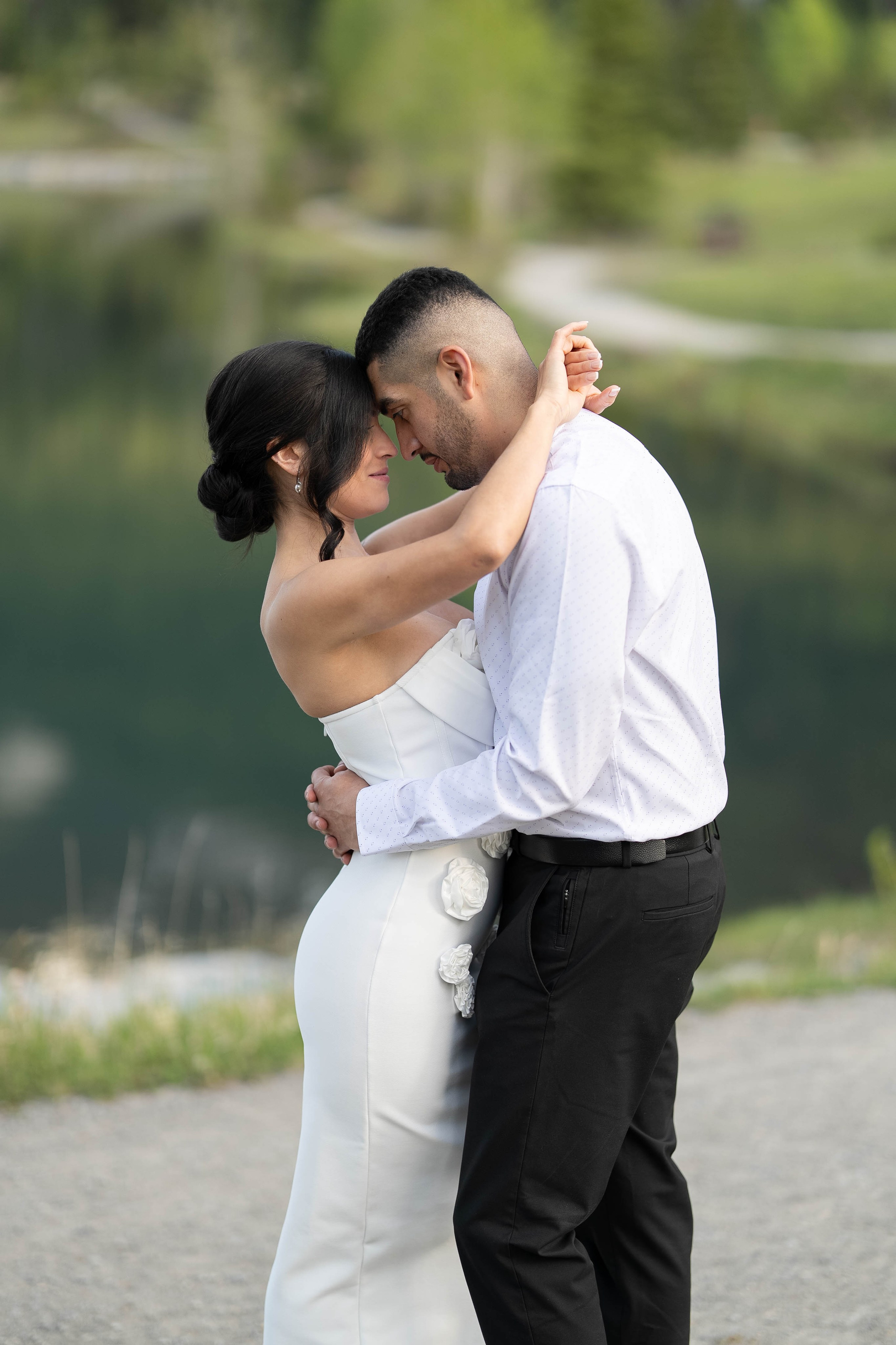 Quarry Lake Park — Canmore -Lina & Moises. Ching Li Photography