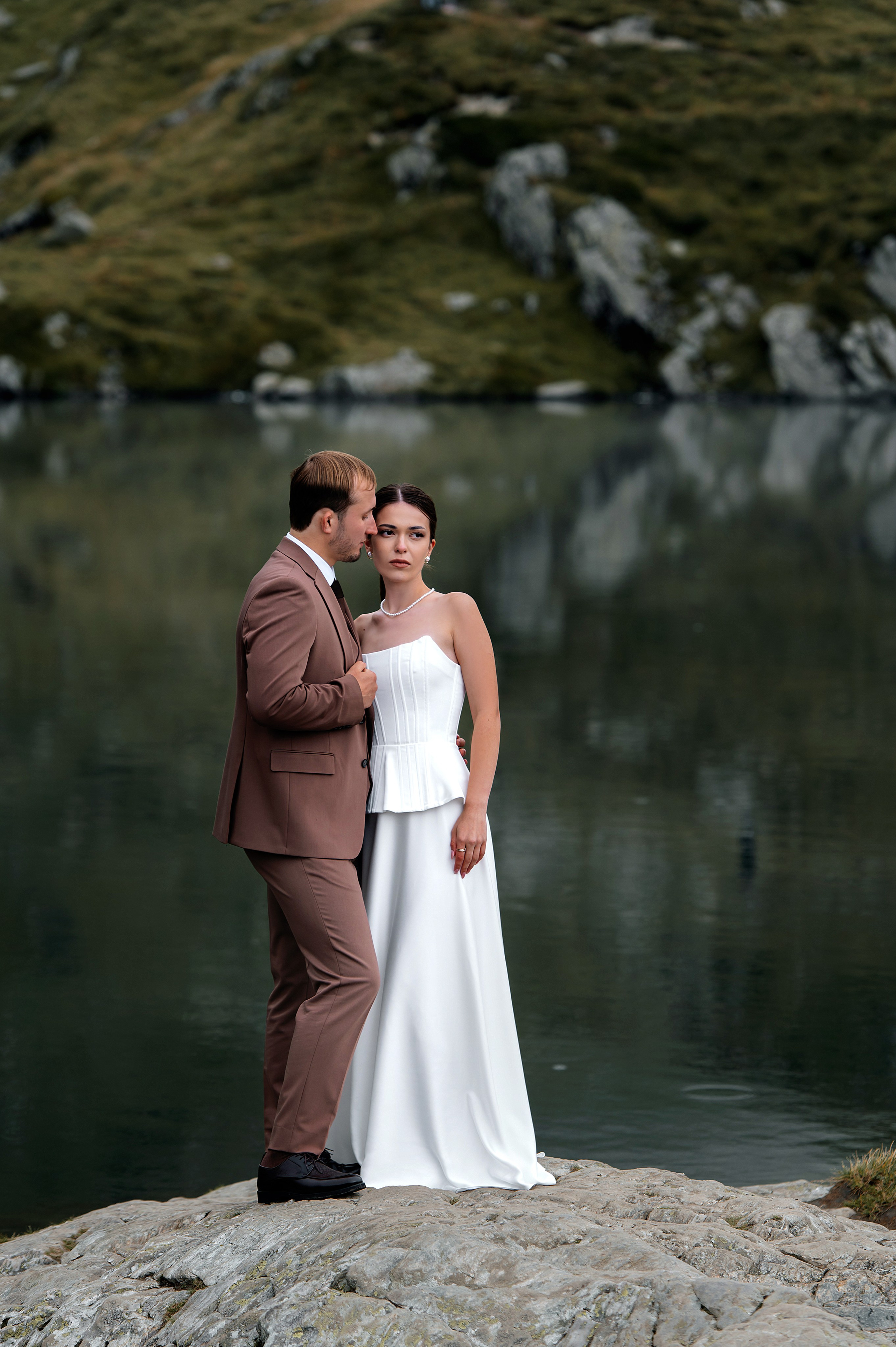Lacul Bâlea, România. Victoria & Grigorie. Wedding photographer from Moldova Alexey Chipchiu