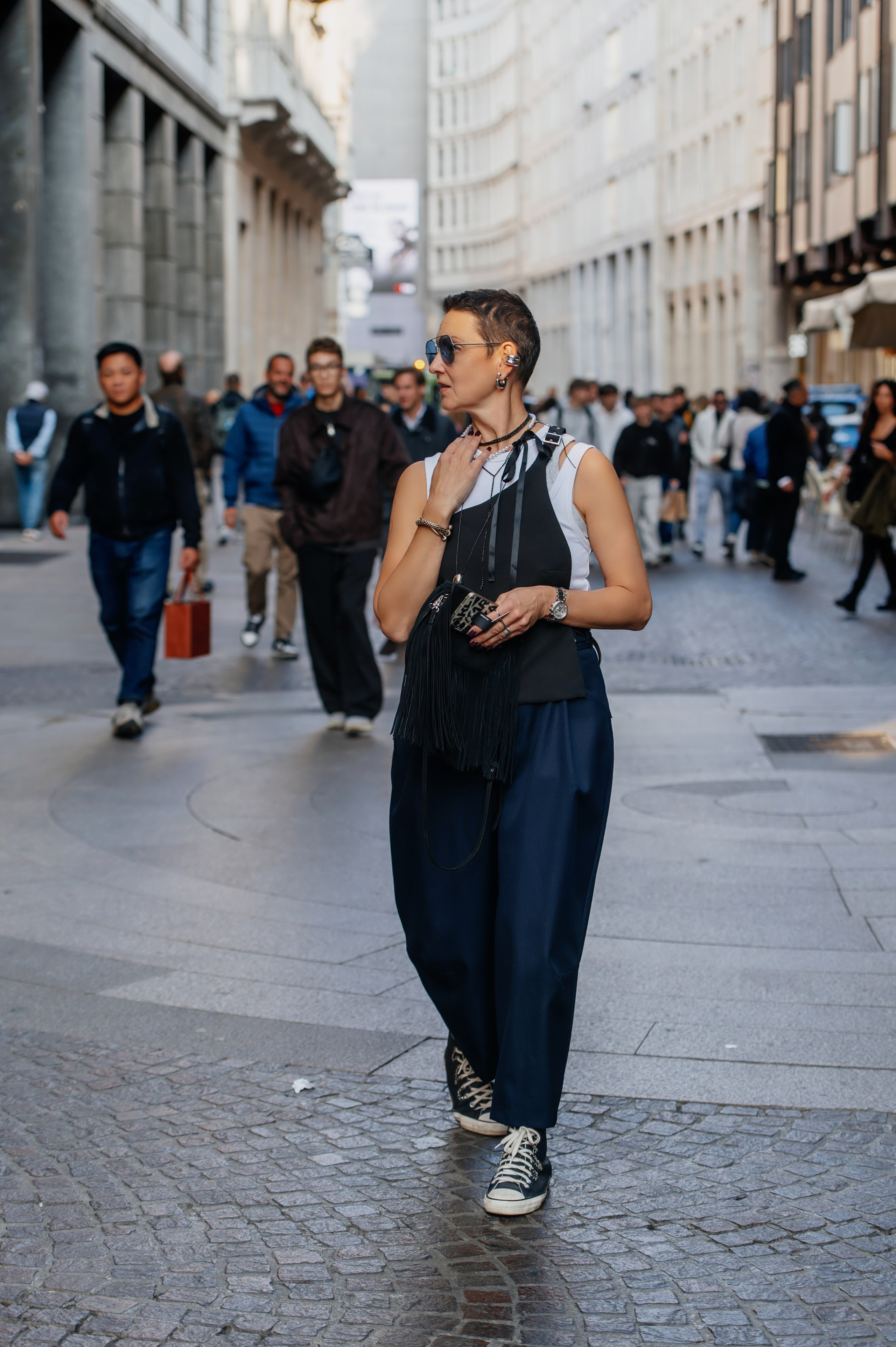 Milan, Autumn 🍂, Julia. Wedding photographer from Moldova Alexey Chipchiu