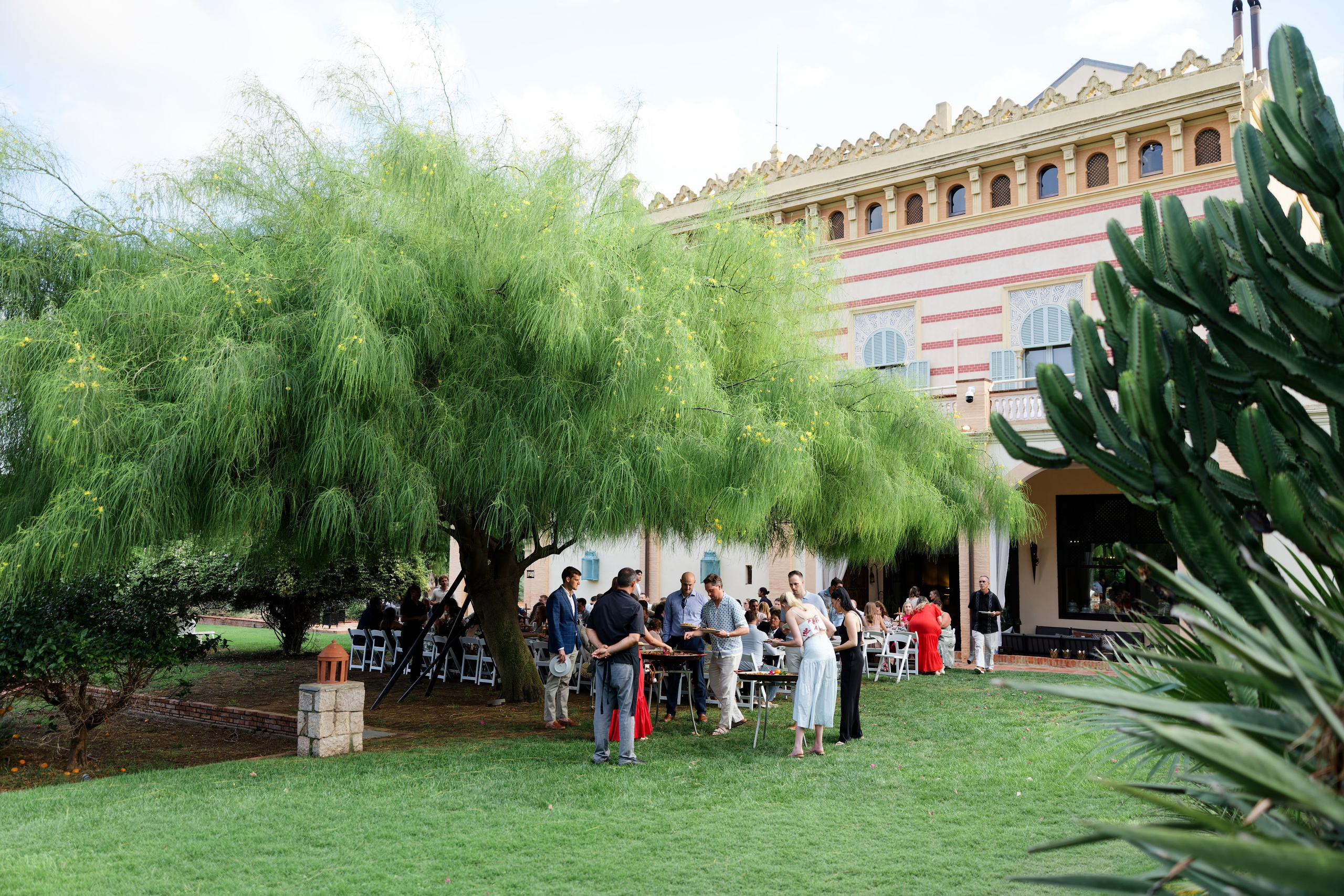 Welcome dinner of Gracie & Joe at Gran Villa Rosa