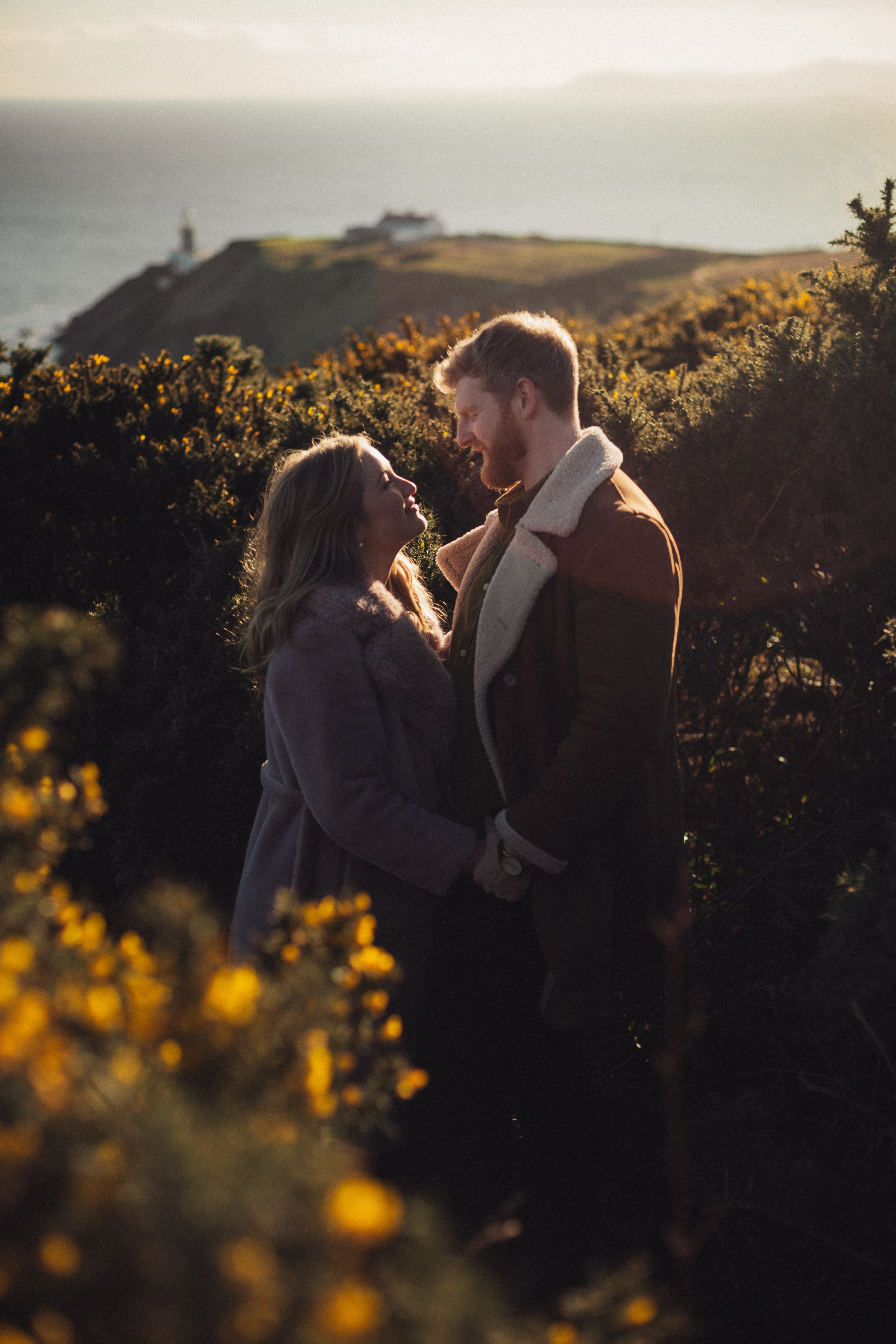 Howth cliff photoshoot. Wedding & Family photographer in County Donegal and Dublin, Ireland