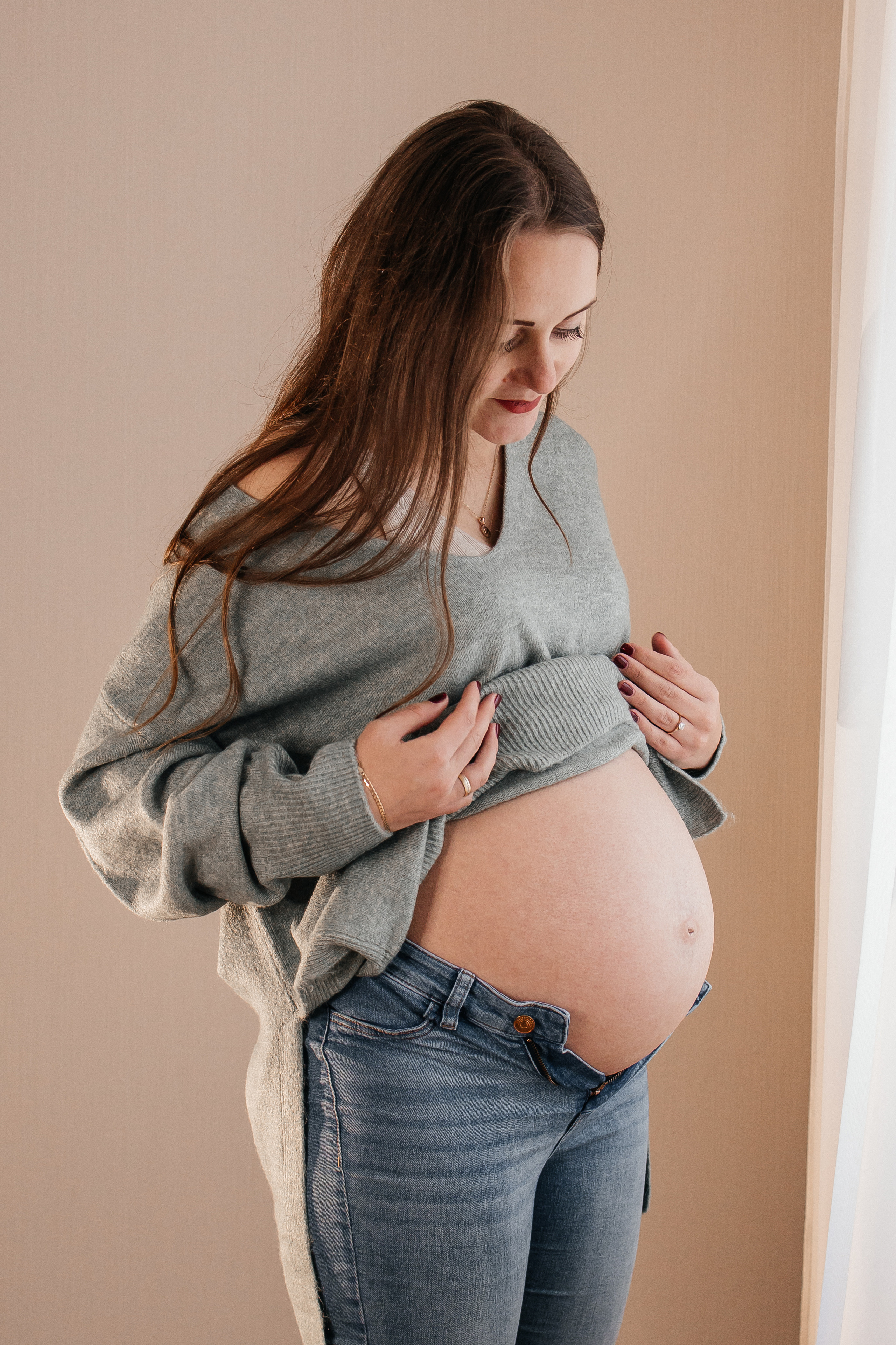 Babybauch Sina. Fotografin Heidenheim / Newborn, Babybauch & Familie - Nadine Schmalz