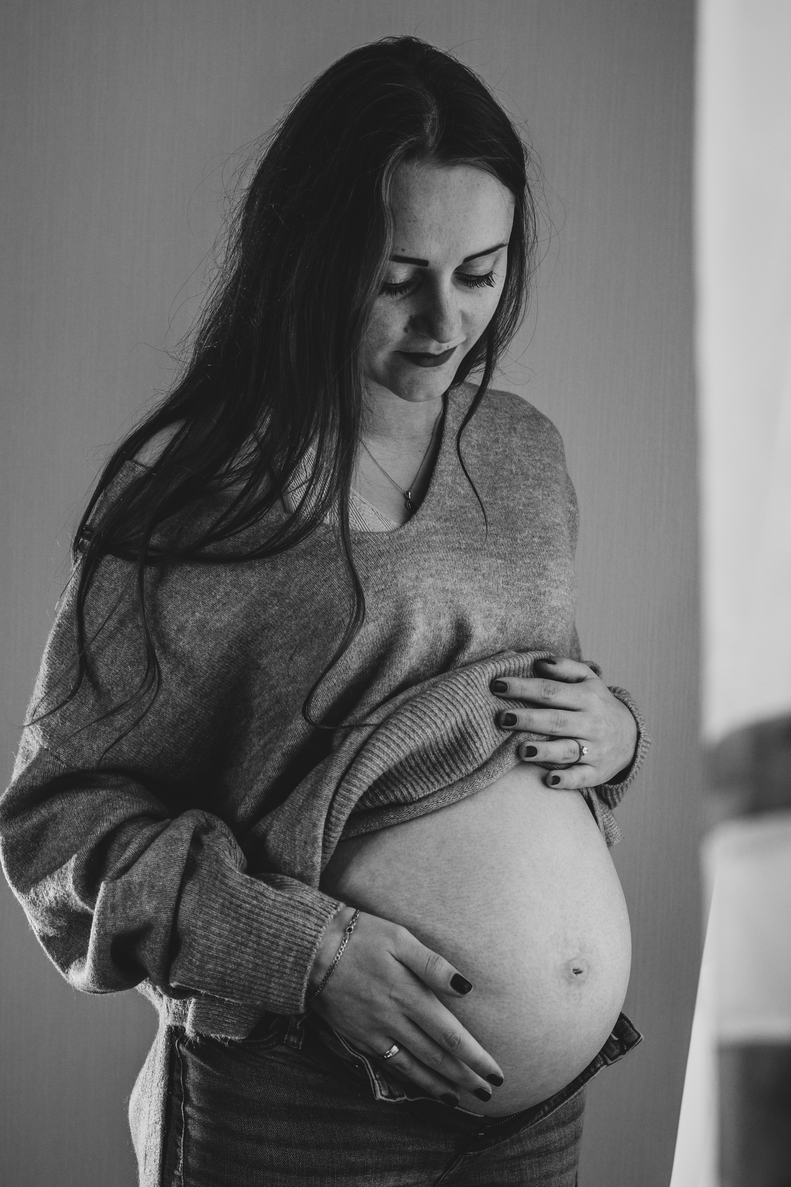 Babybauch Sina. Fotografin Heidenheim / Newborn, Babybauch & Familie - Nadine Schmalz