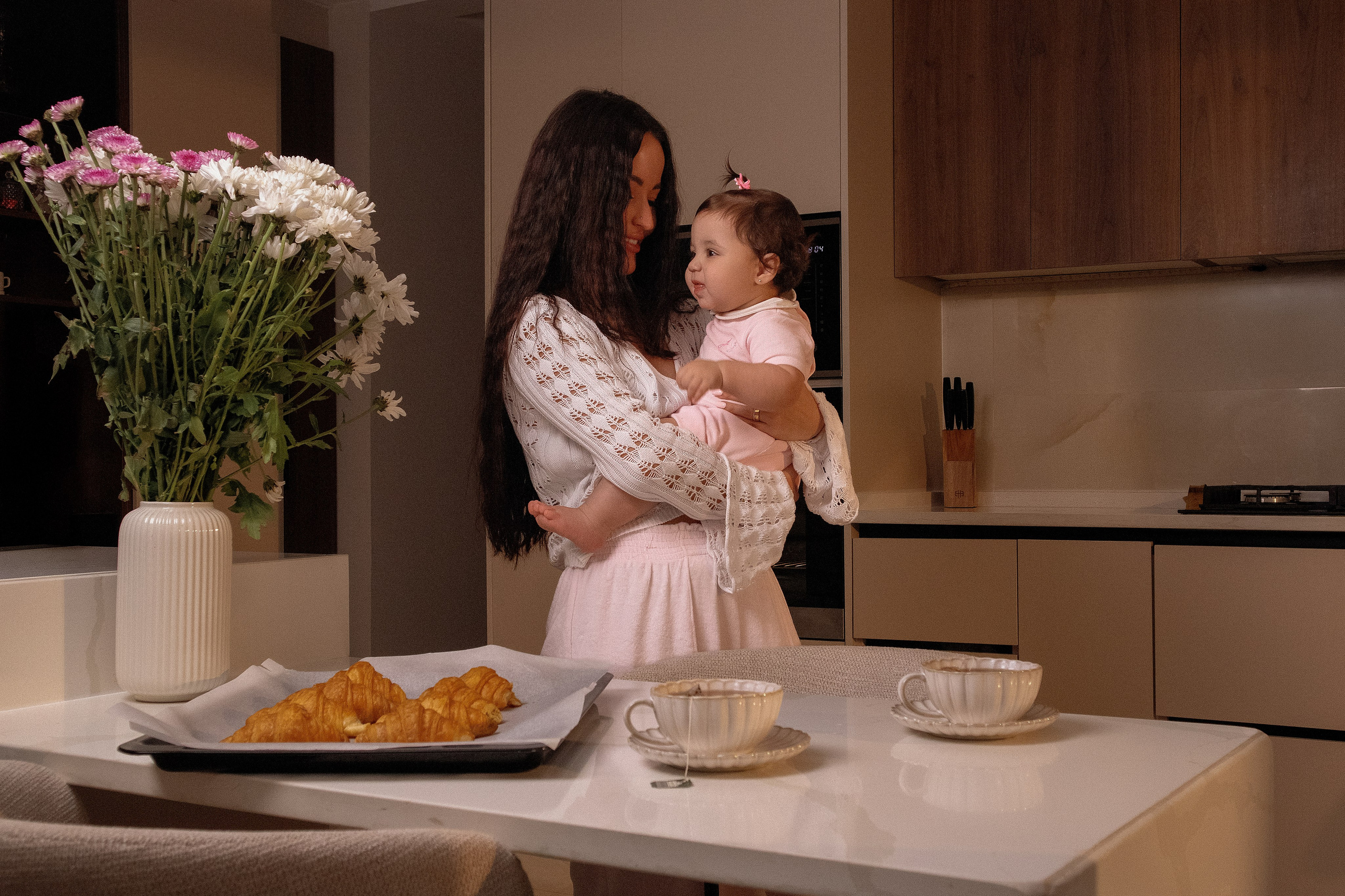 Anastasia & Li | Croissant Day. Veronika Basova — Photographer in Amman, Jordan | Cinematic Visual Storyteller