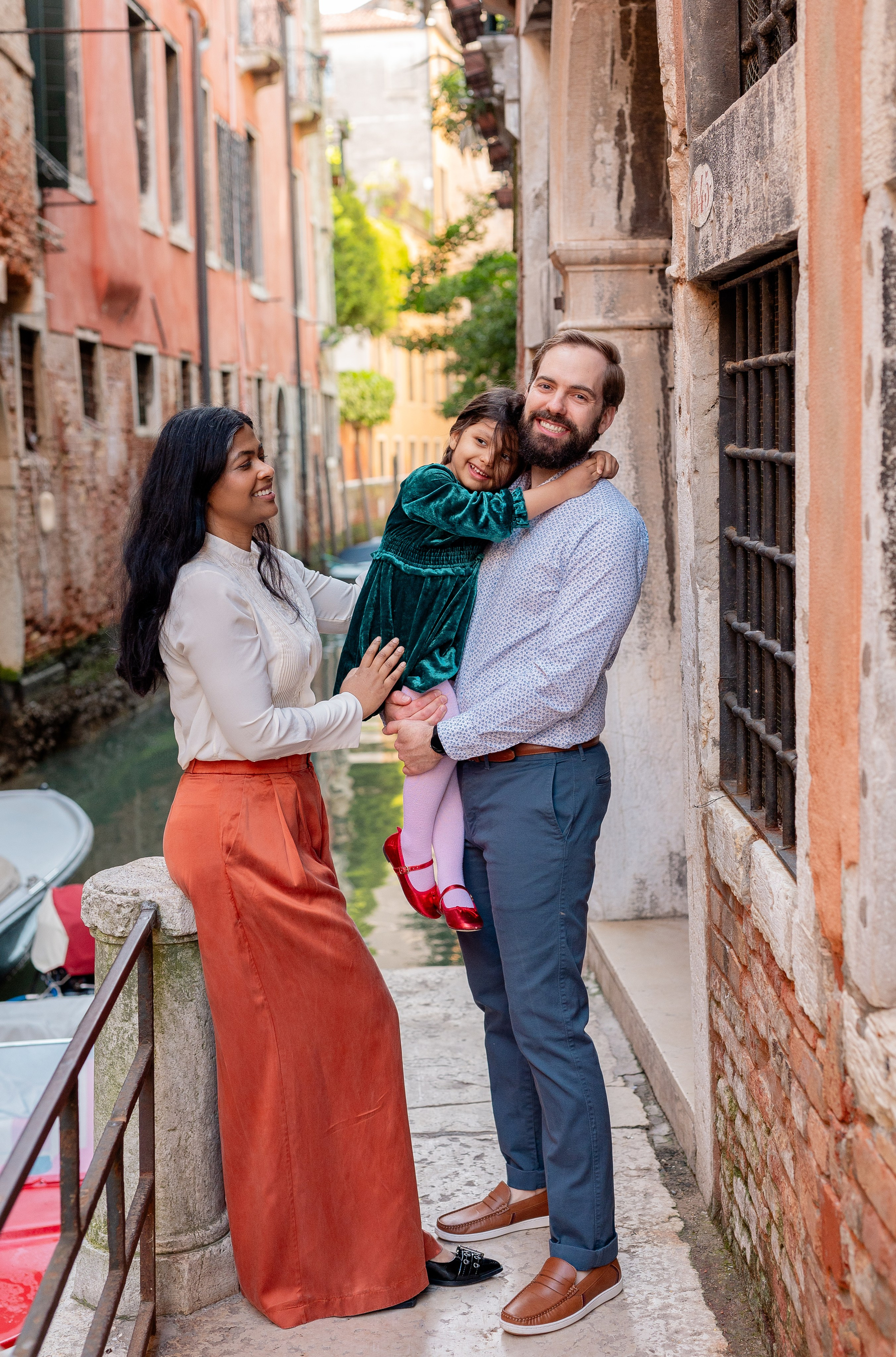 Family photoshoot in Venice. Фотограф в Венеции Anna Terzi