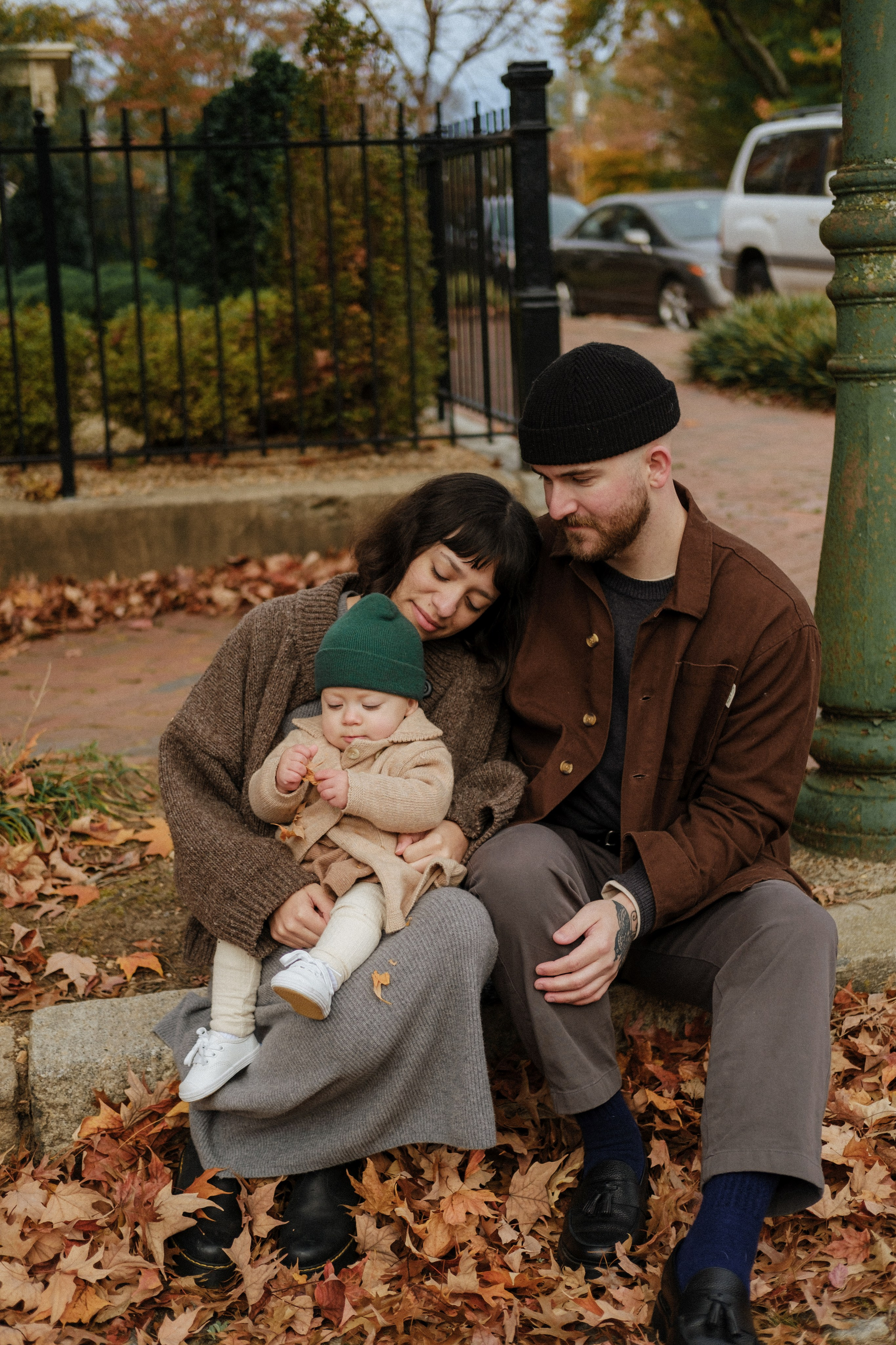 Top Fall Photo Locations in Richmond: Autumn Sessions at Libby Hill Park. Family Photographer Anna Dobrovolskaia | Richmond, VA