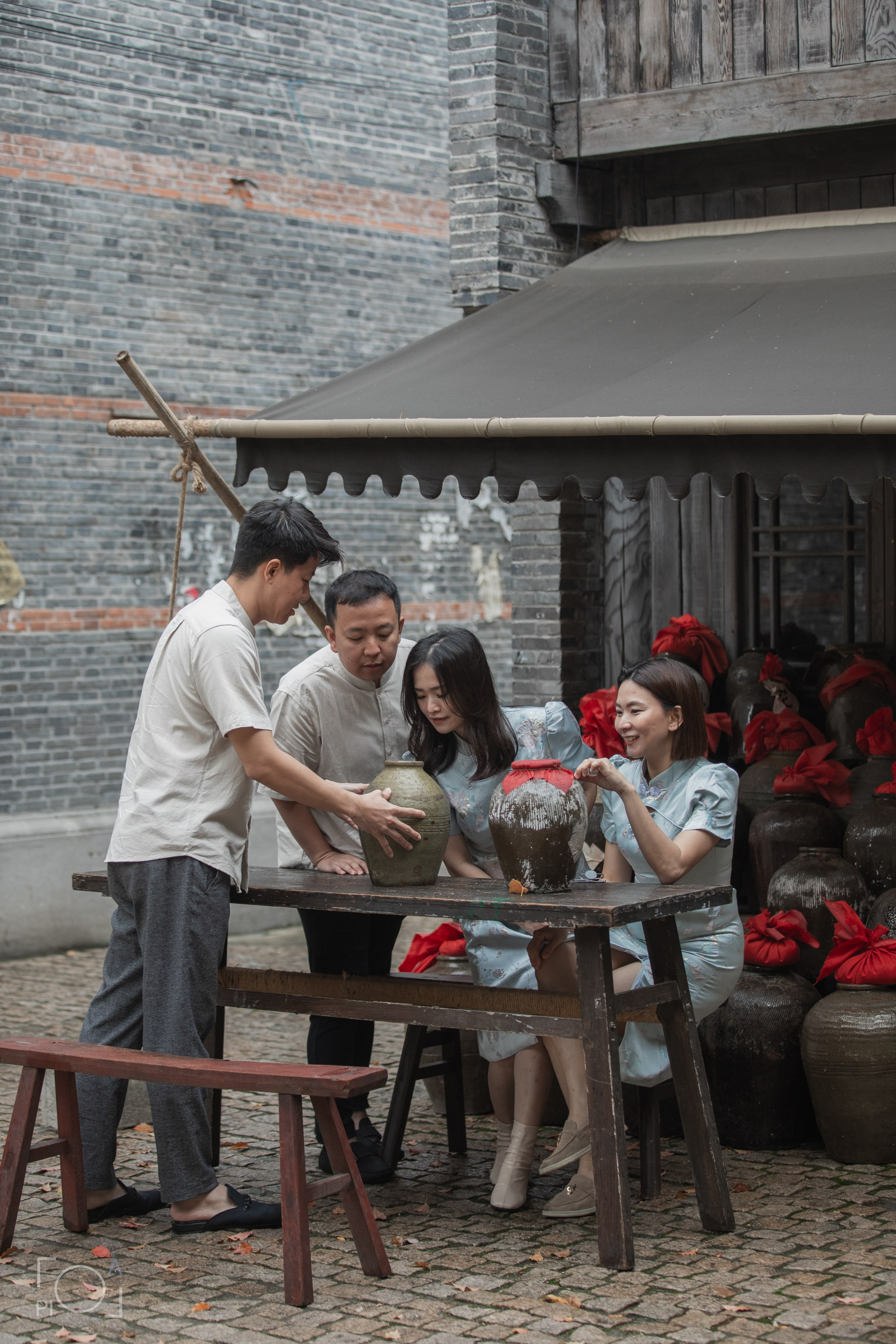 Семейная фотосессия в шанхайской киностудии. Photographer in Shanghai — Lola Pidluskaya