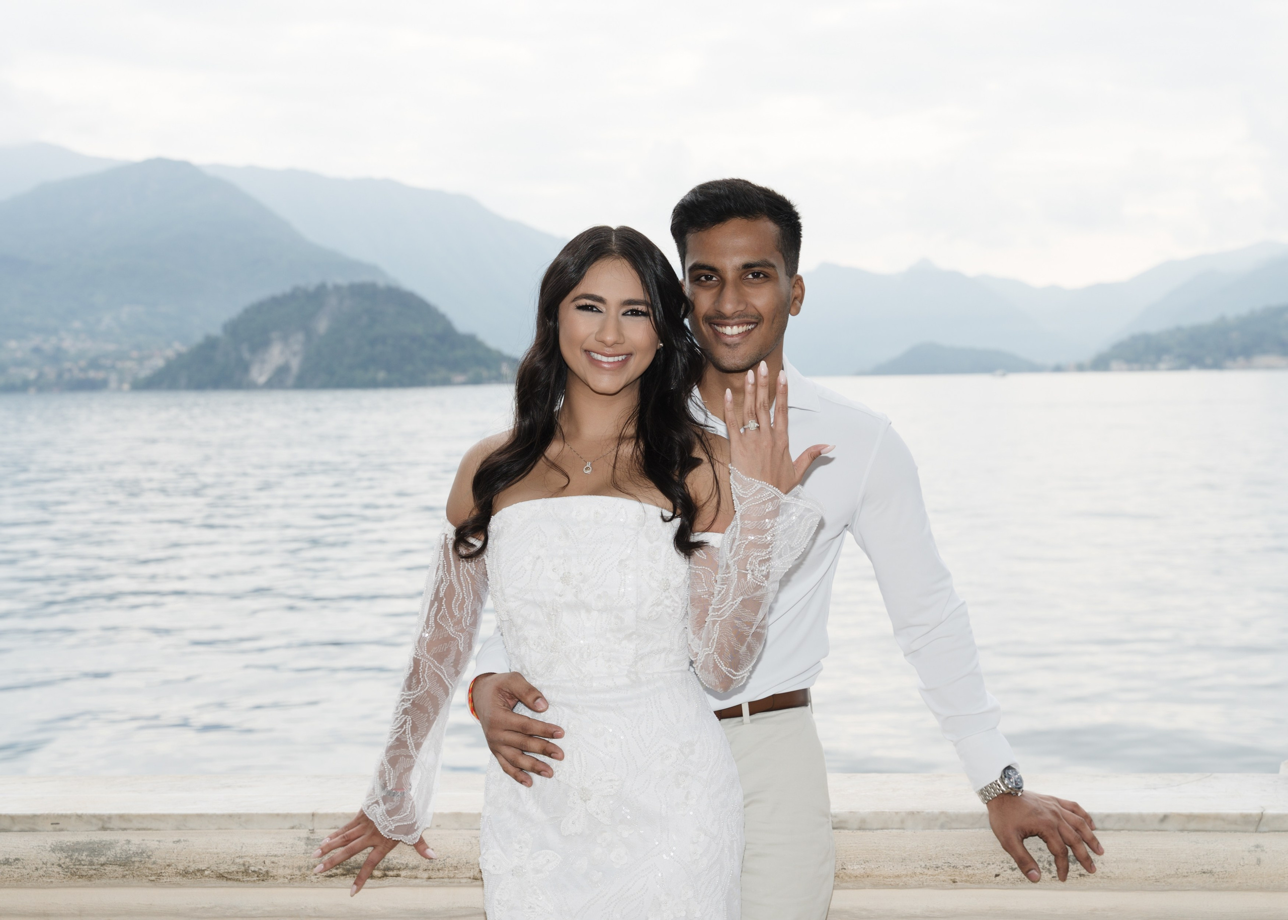 Villa Monastero Secret Proposal. Proposal Photographer in Lake Como