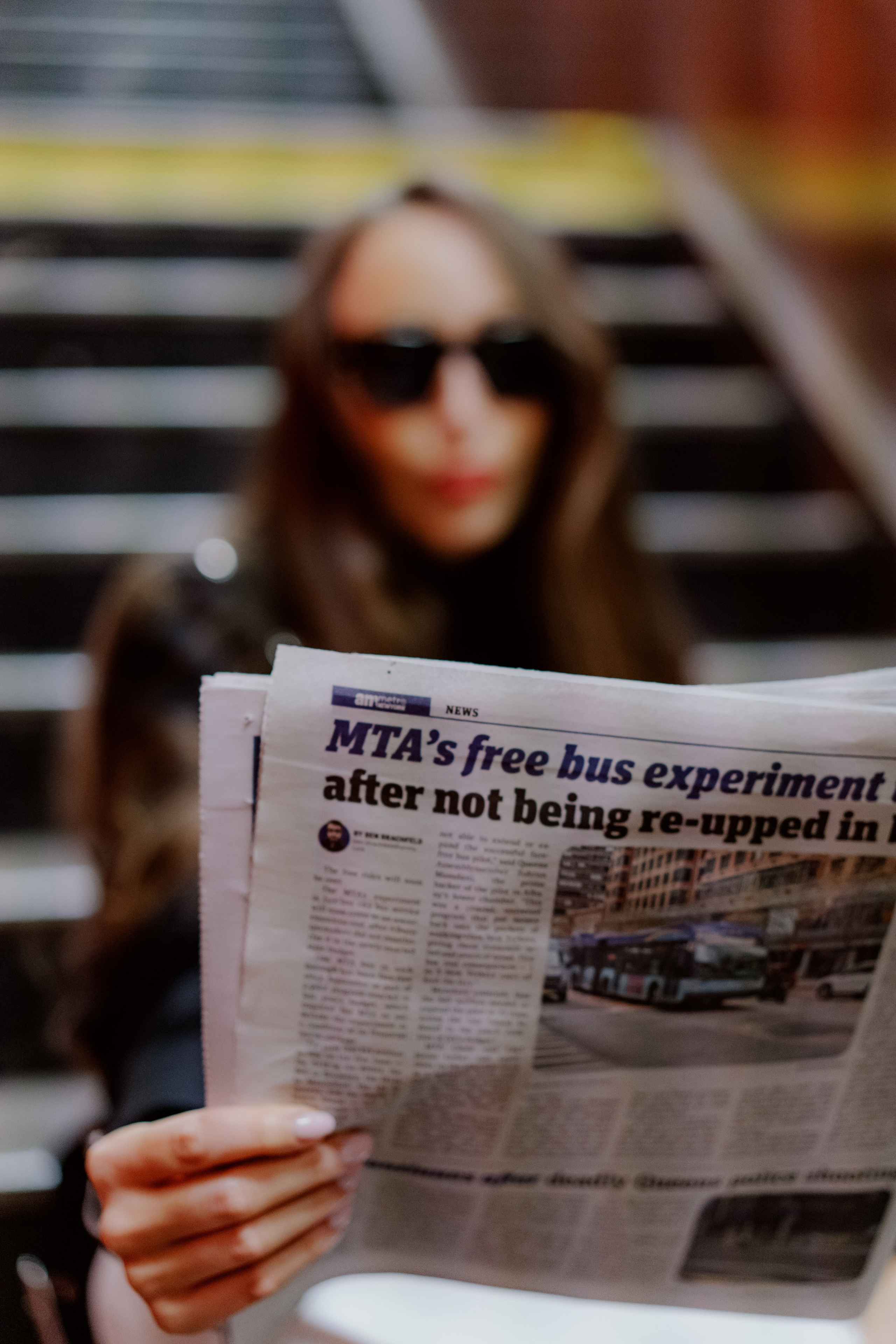 NYC subway. Videographer and photographer in New York // MAKAROV.VIDEO