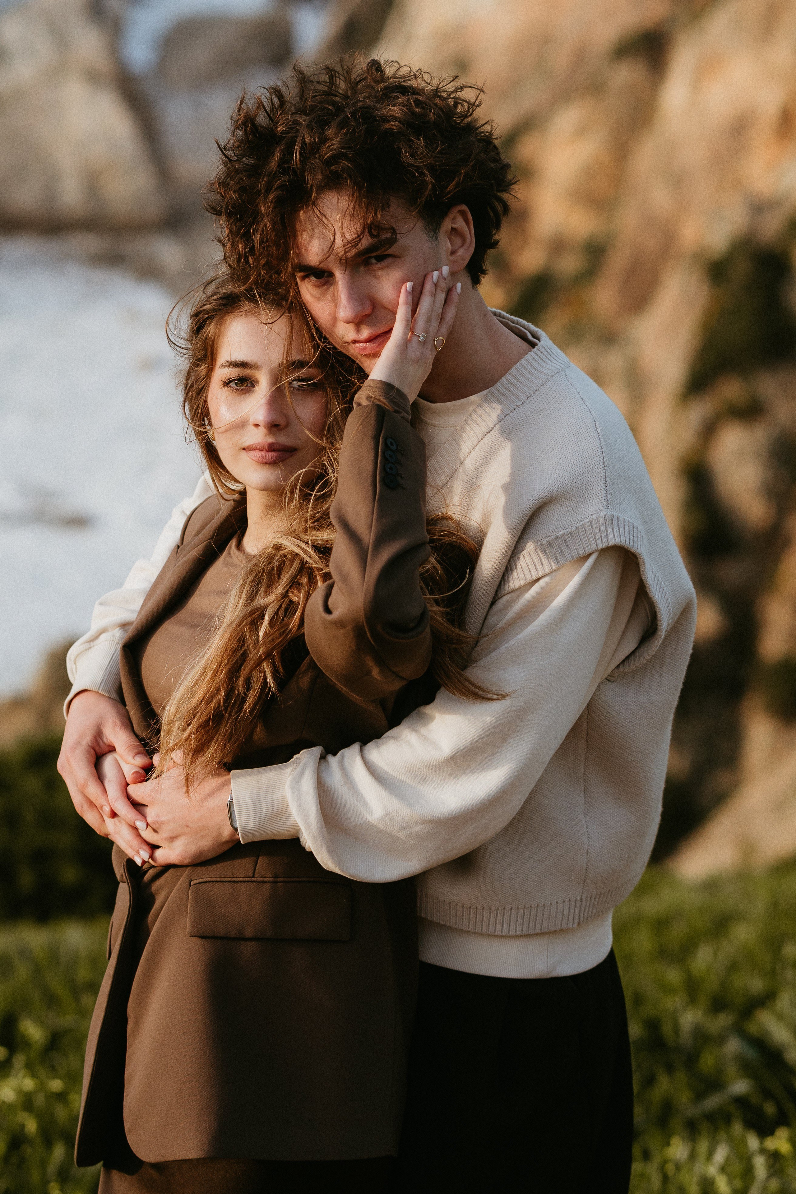 Praia da Ursa – ședință foto de cuplu într-un loc magic din Portugalia. Valentin Melen — wedding photographer