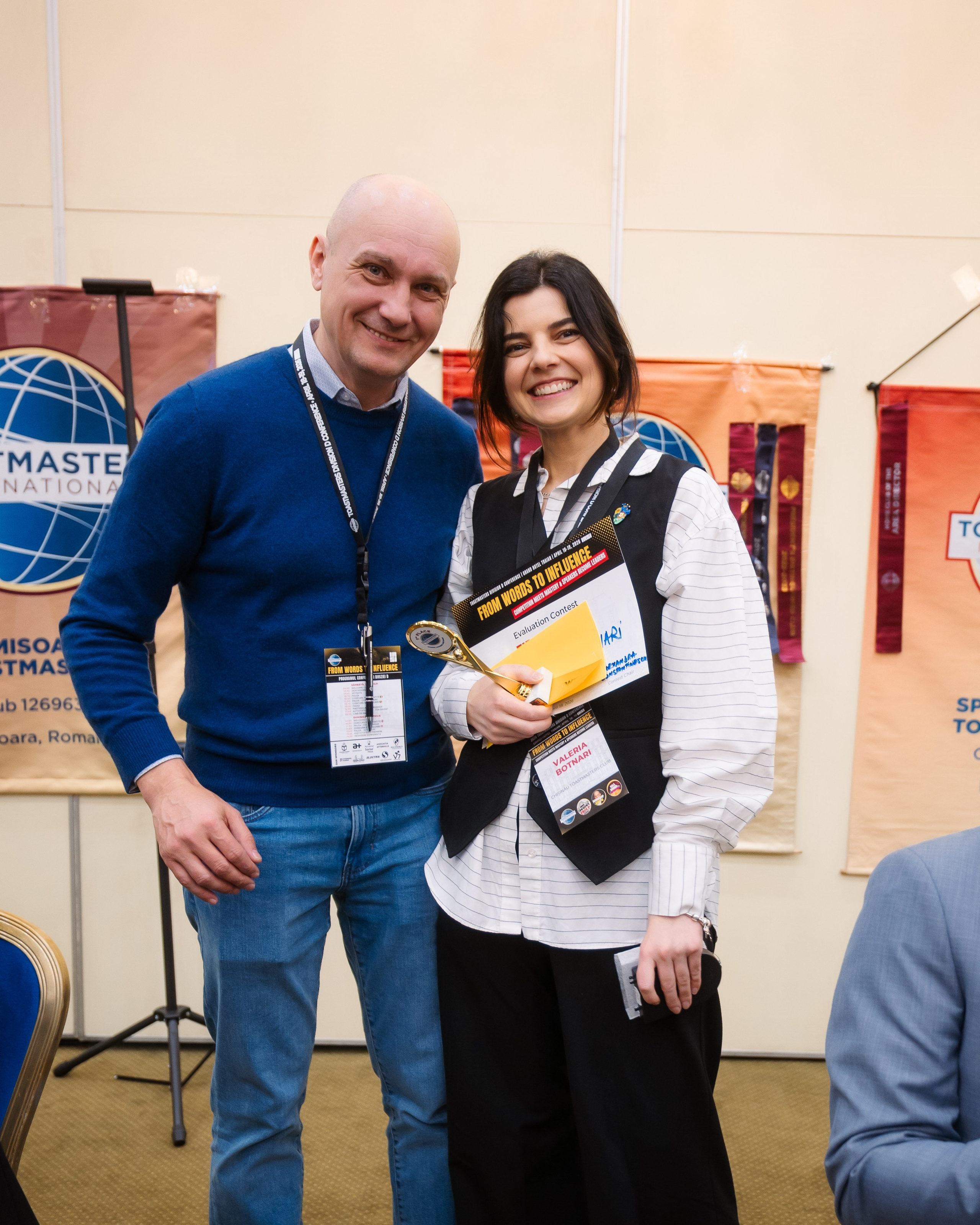 Toastmasters Conference. Marius Ciocan