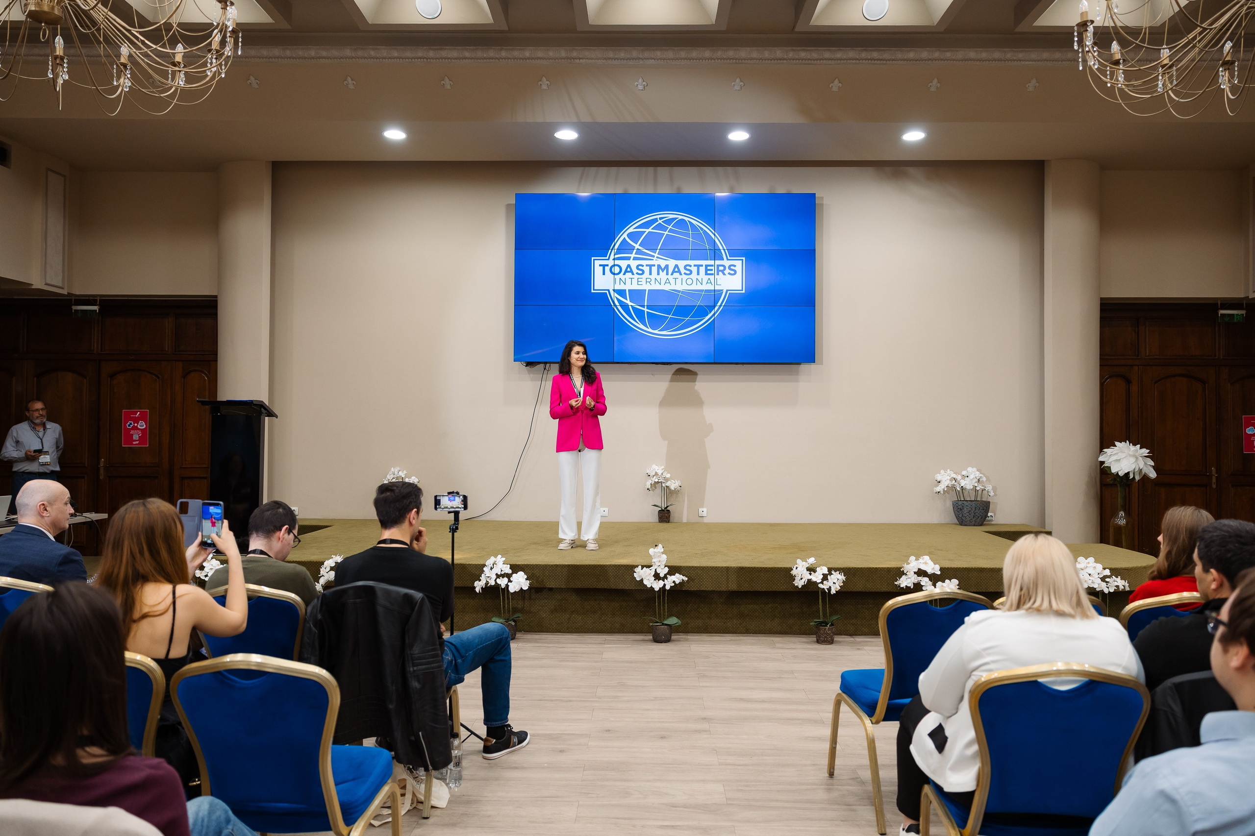 Toastmasters Conference. Marius Ciocan