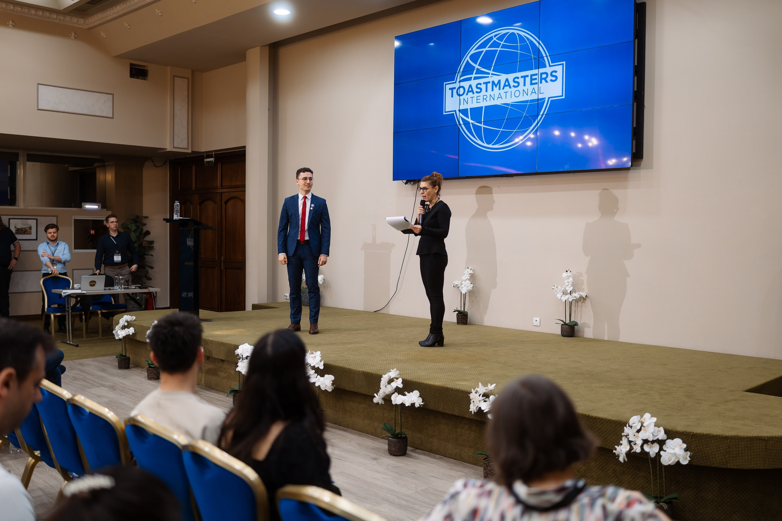 Toastmasters Conference. Marius Ciocan