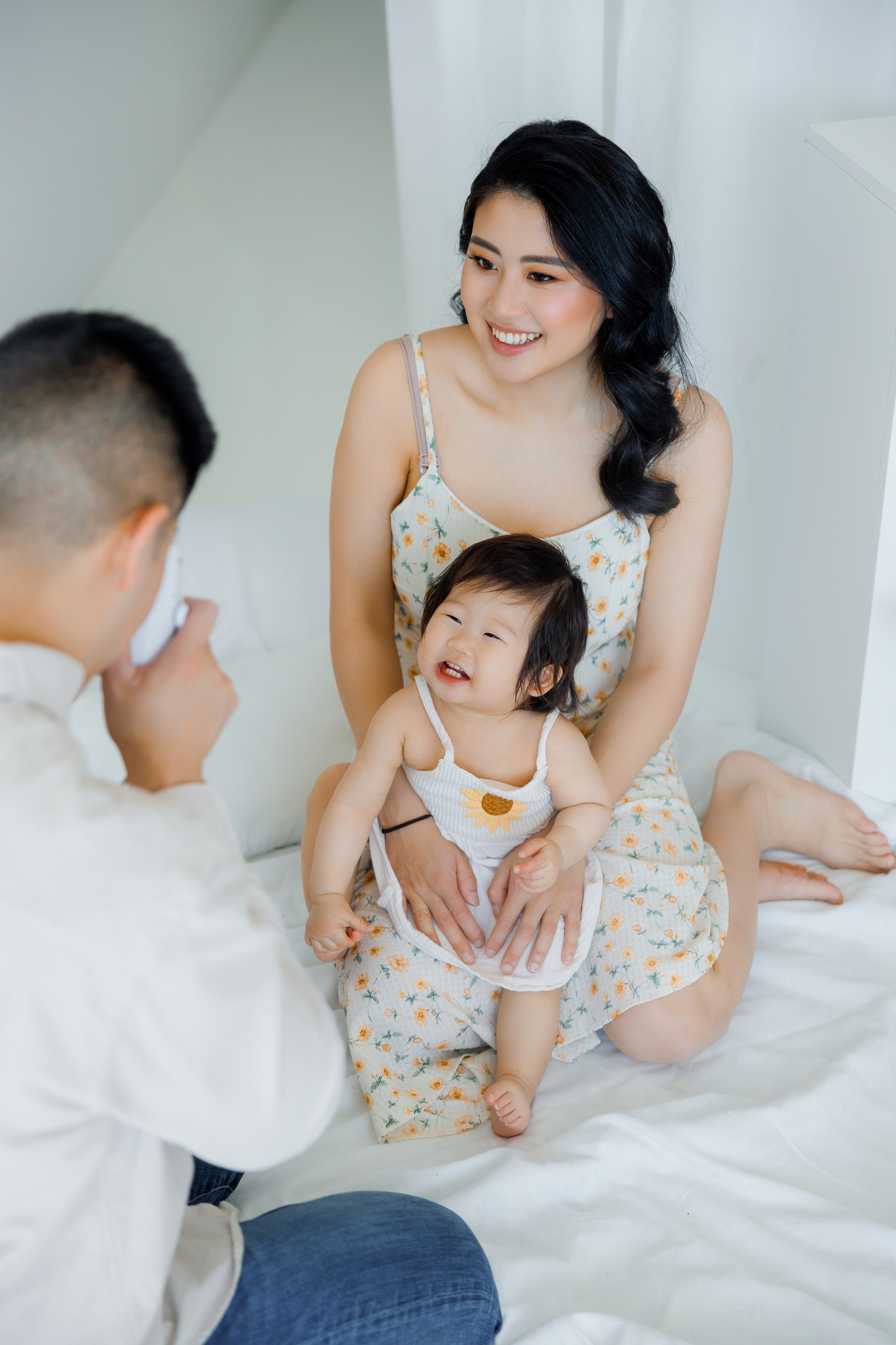 Nika’s family. Home