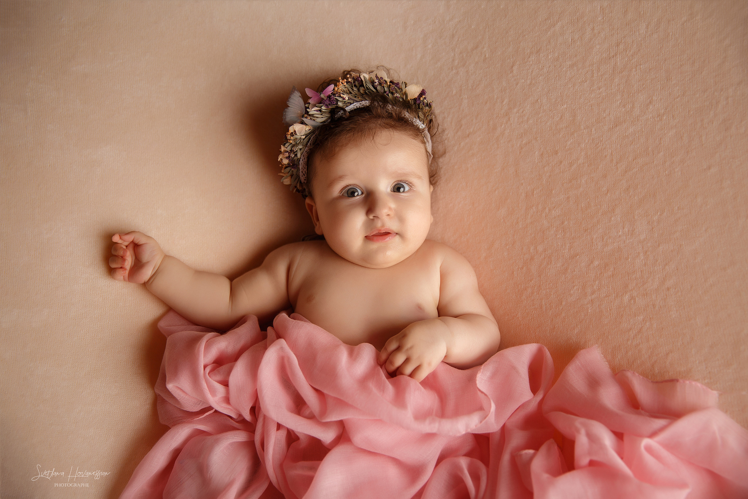 BEBE (4-13 mois). Photographe professionelle spécialisée dans la photographie de grosses
