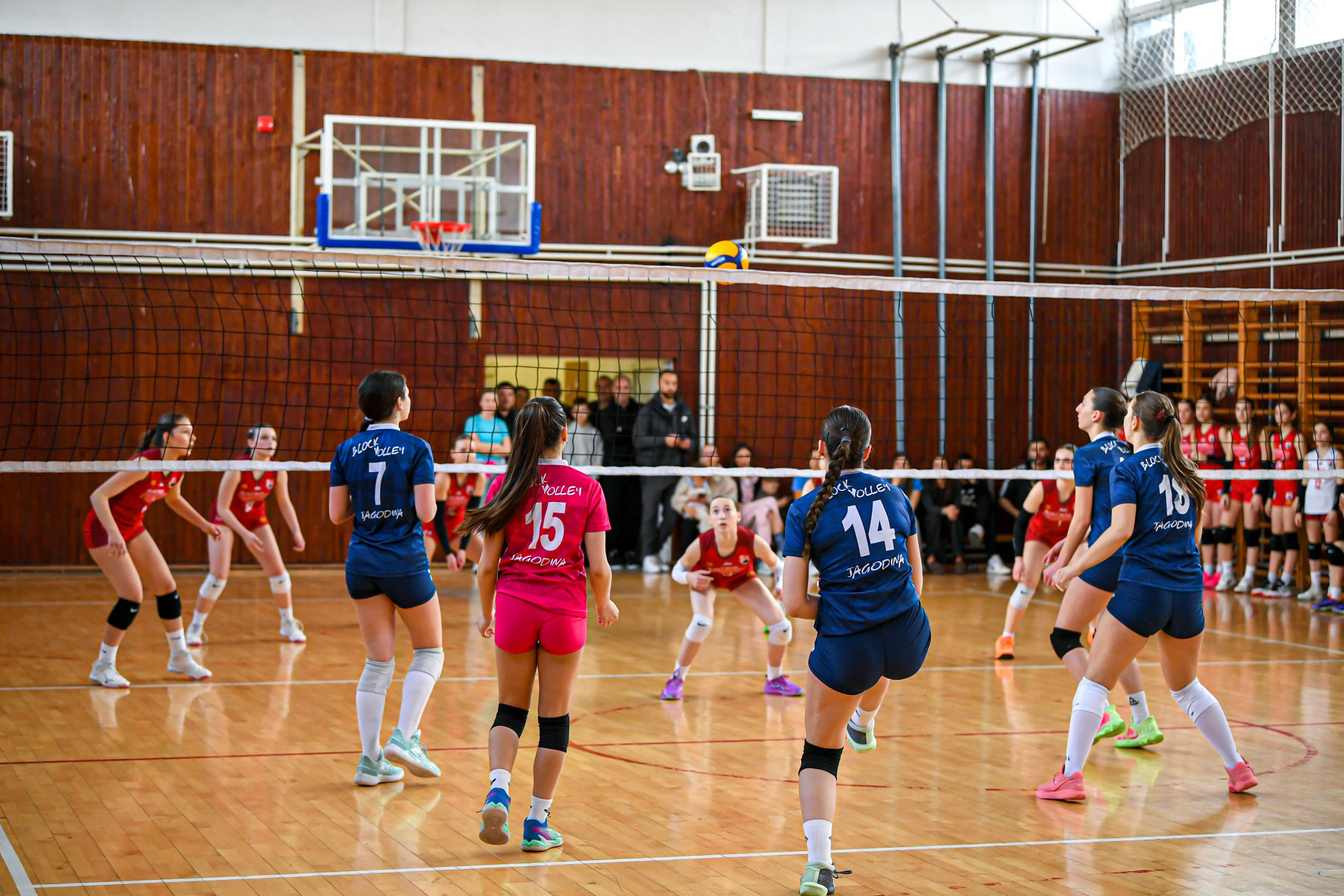 Odbojka 22.03.  Radnicki KG — BlockVolley JAG. Foto Simic Jagodina
