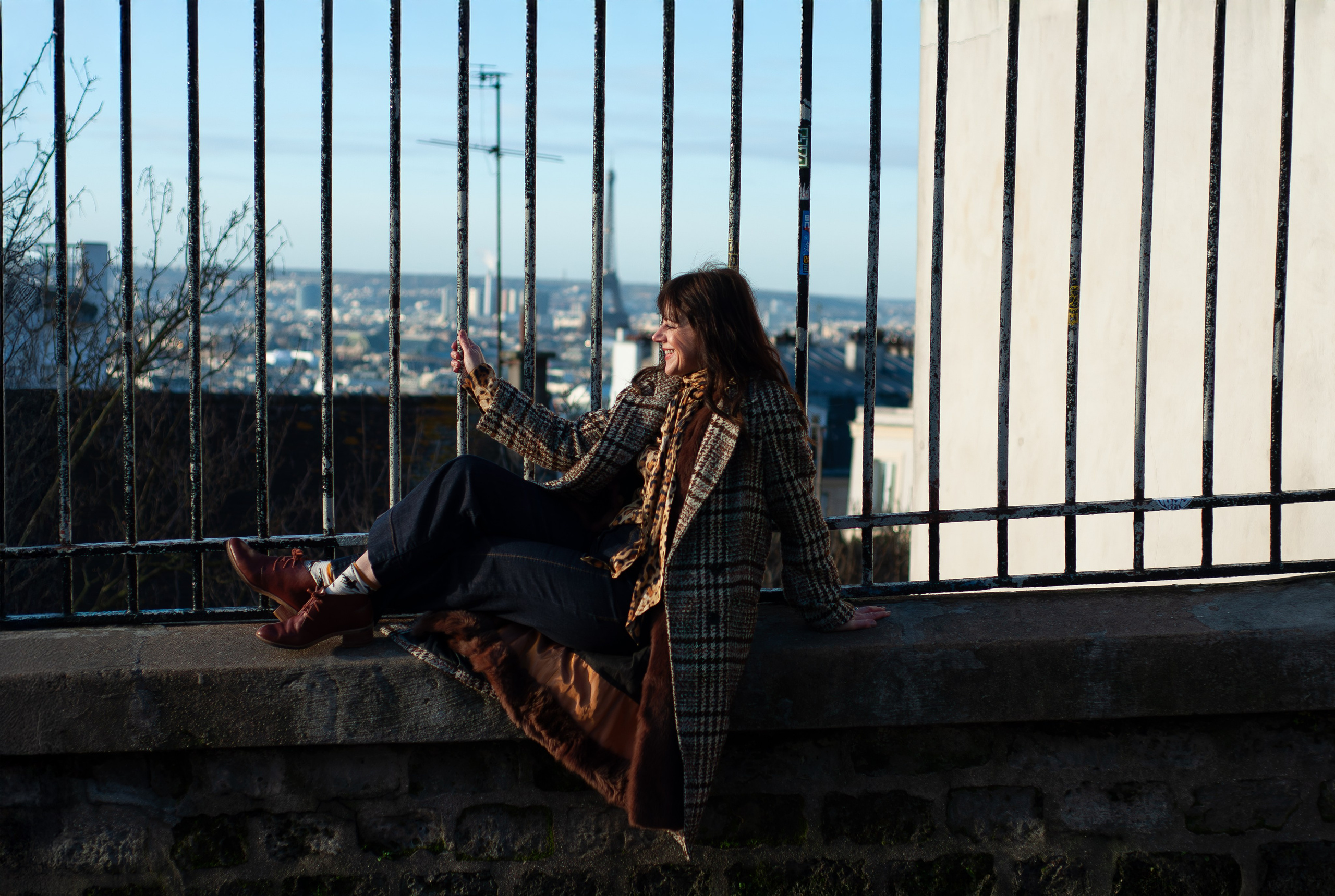 Christmas photoshoot. Paris photographer — Polina Osipova