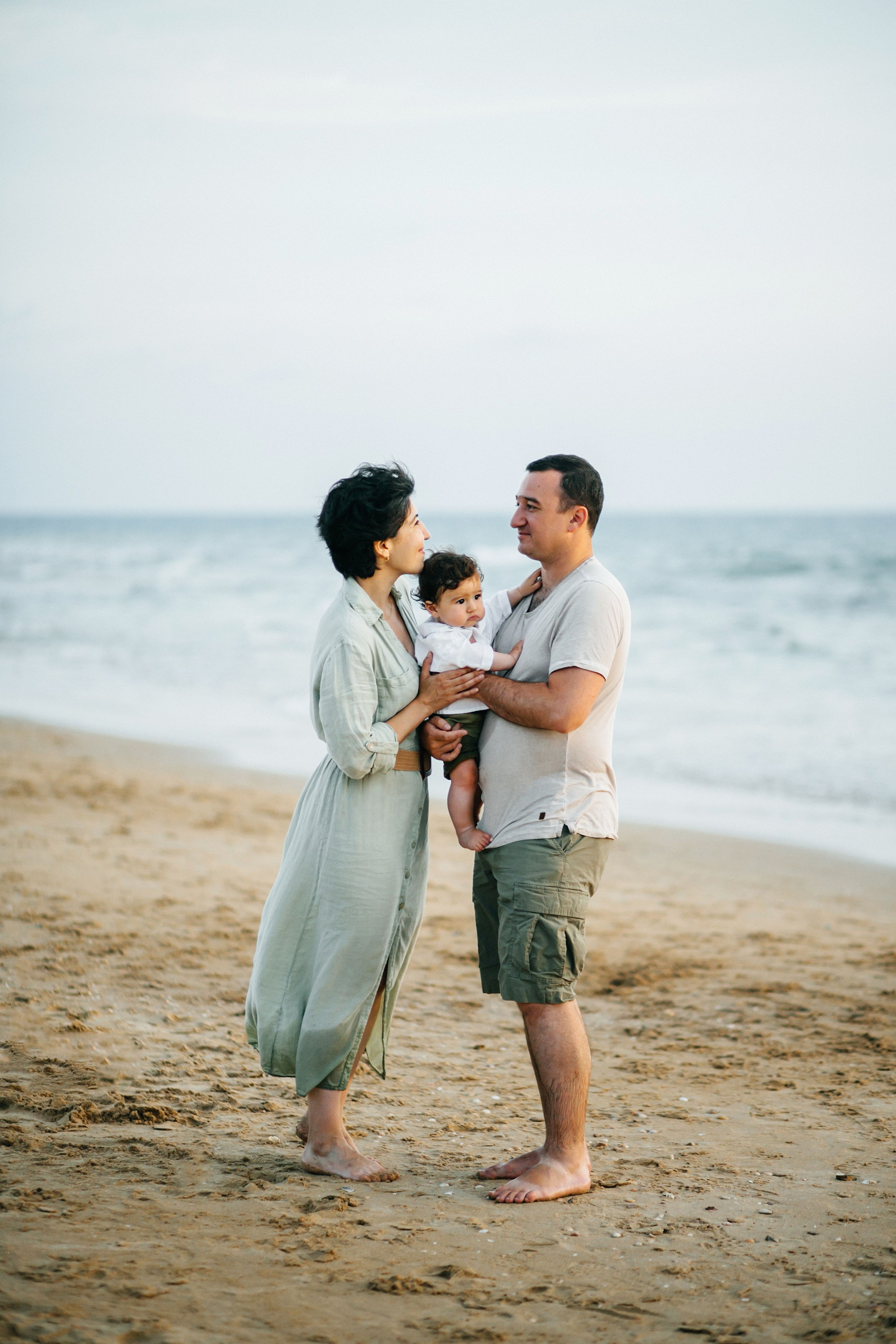 Studentim beach / Eithan 9 month. Family photographer in Israel