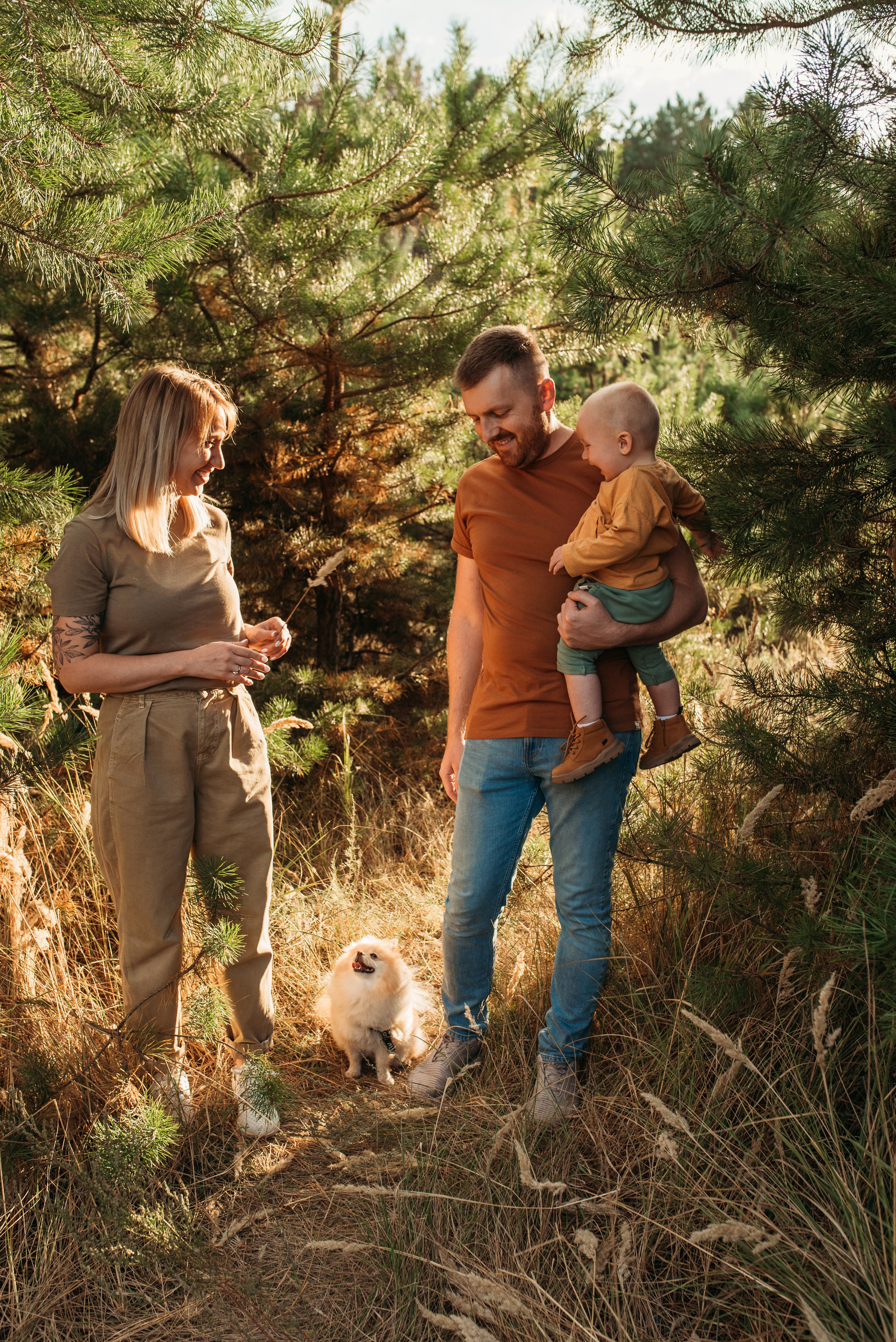 Marina & Artem & Timur. Familien- und Hochzeitsfotografin. Ich arbeite in Koblenz und Rheinlan