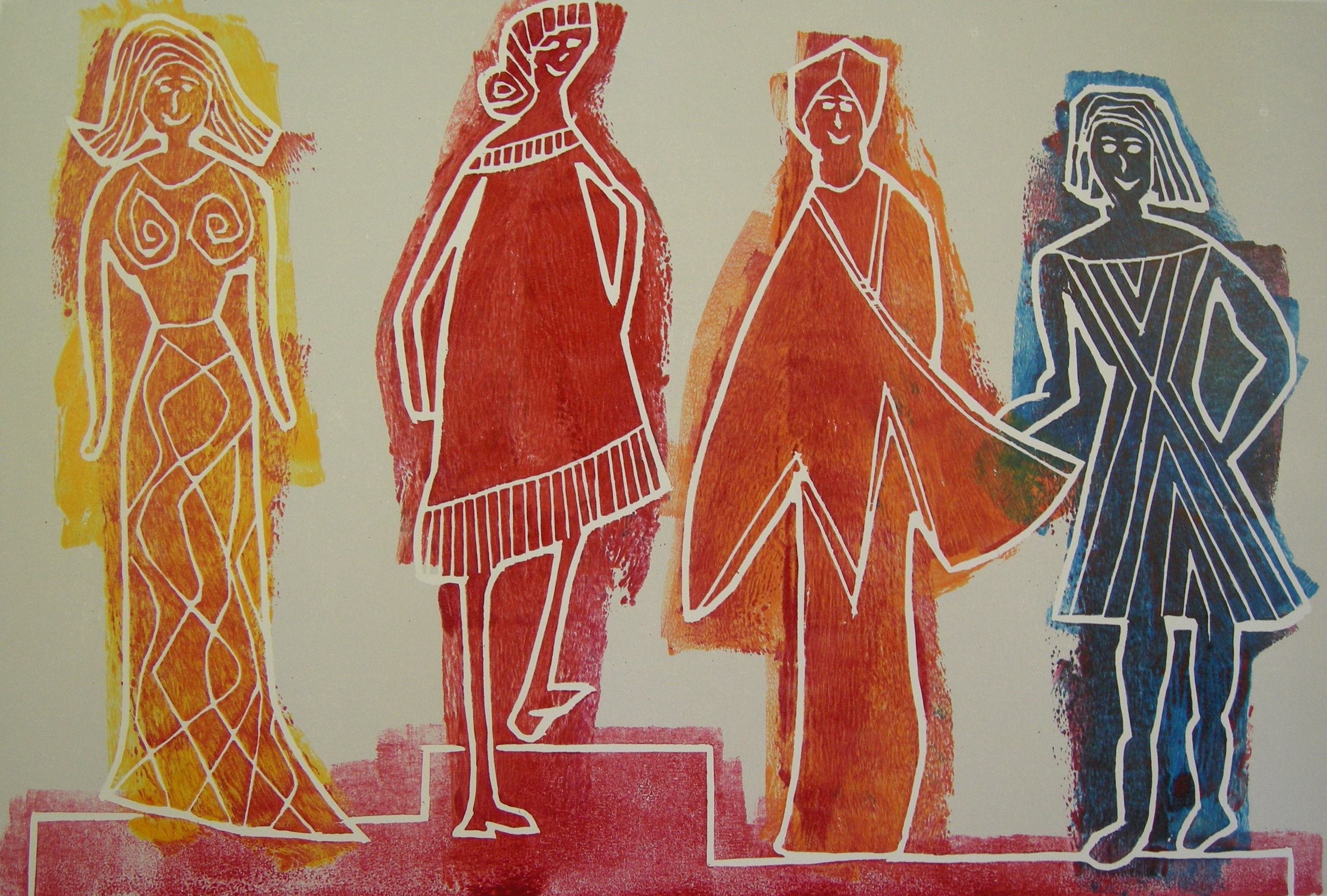 Die Siegerinnen 2, 2020 - 40x60 auf Papier 60x80
