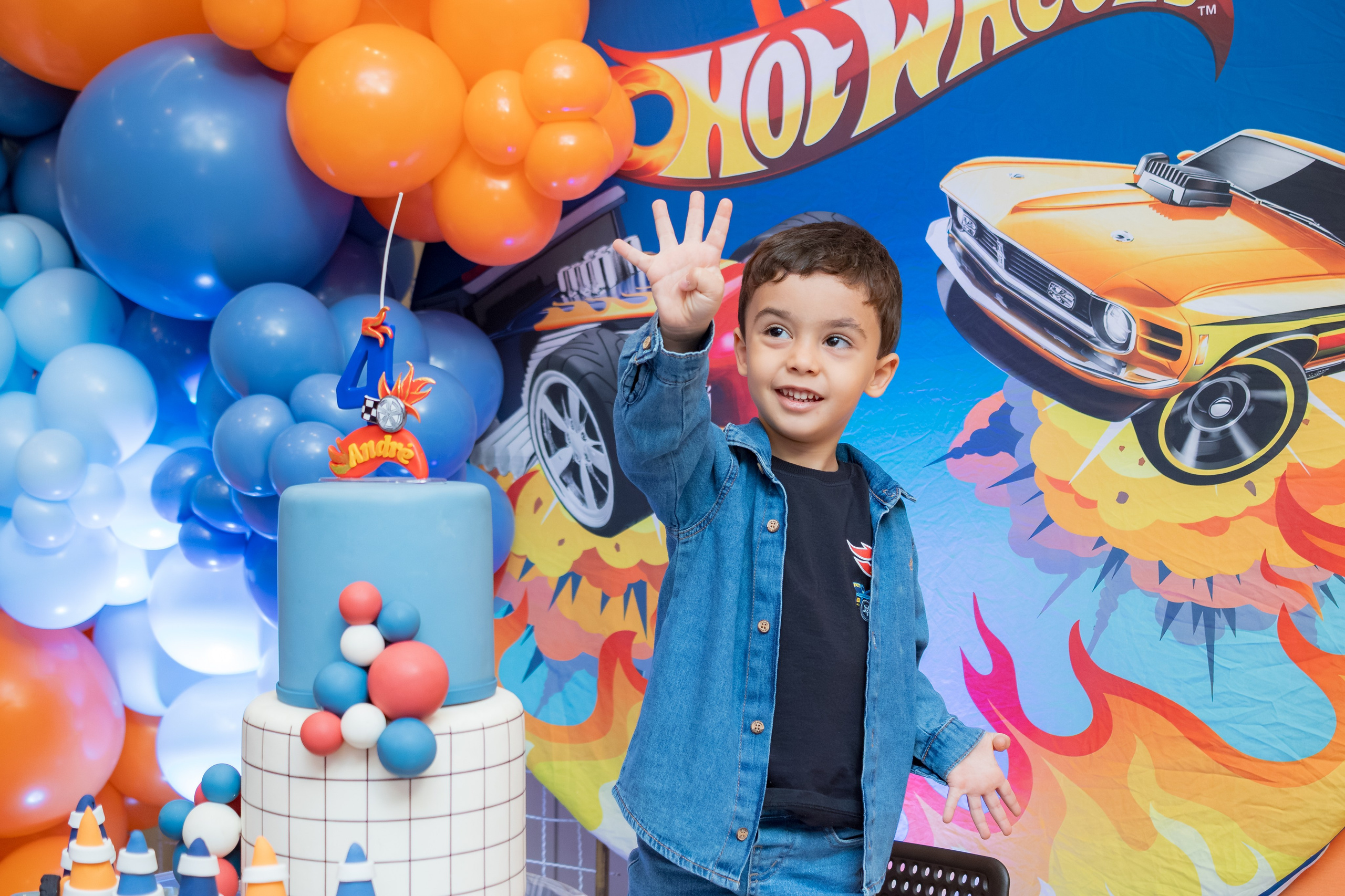 André — Aniversário 4 anos. Principal