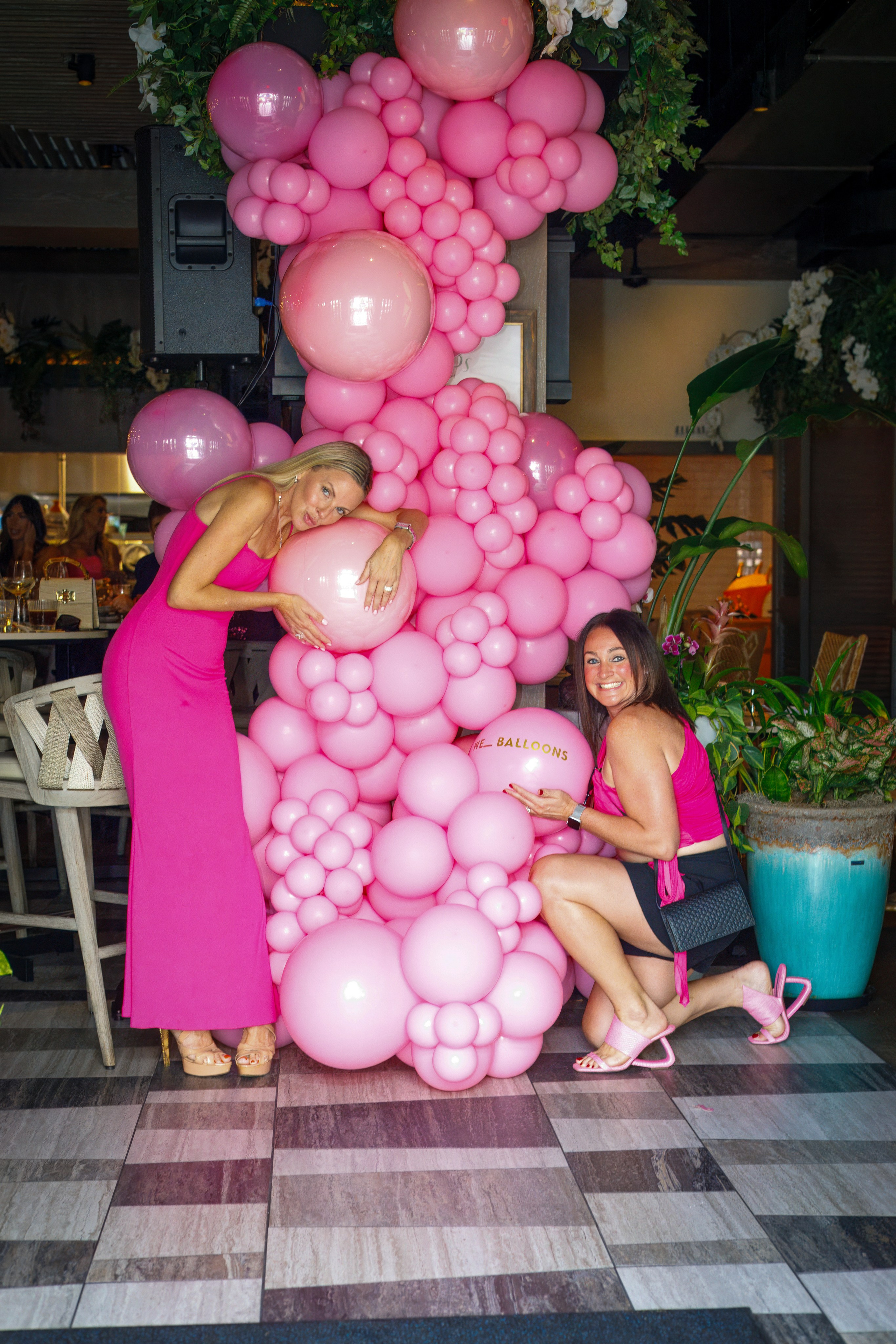 NLM Pink Party for Breast Cancer Awareness at Del Mar. Out and About 239